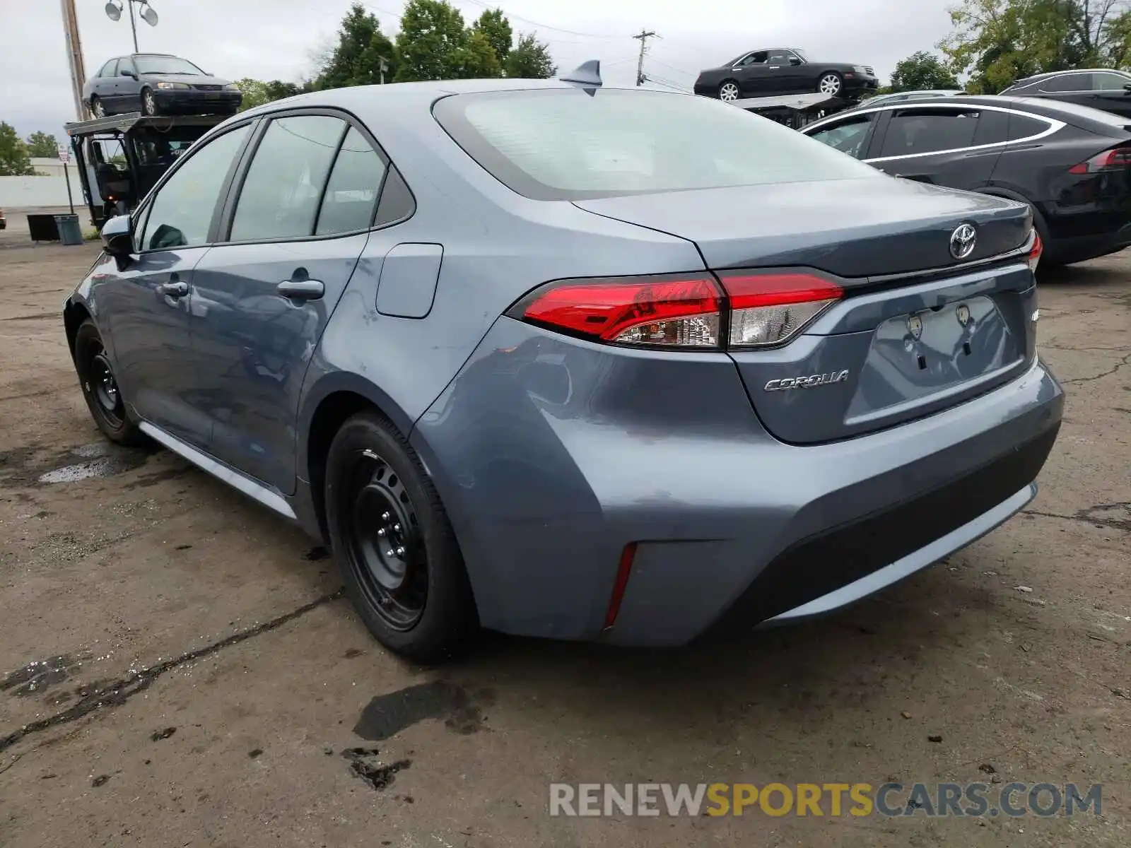 3 Photograph of a damaged car 5YFEPMAE2MP262360 TOYOTA COROLLA 2021