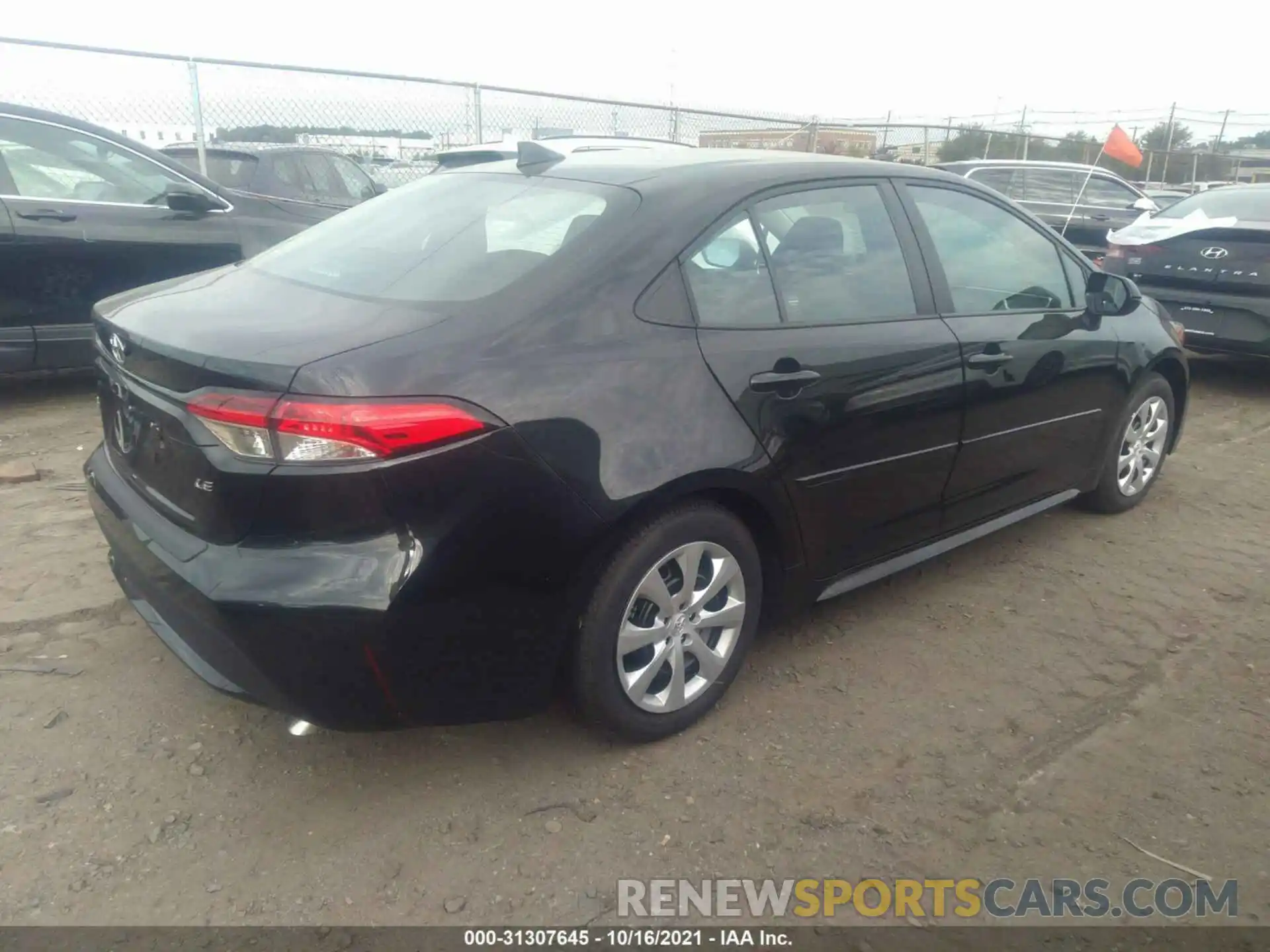 4 Photograph of a damaged car 5YFEPMAE2MP264366 TOYOTA COROLLA 2021