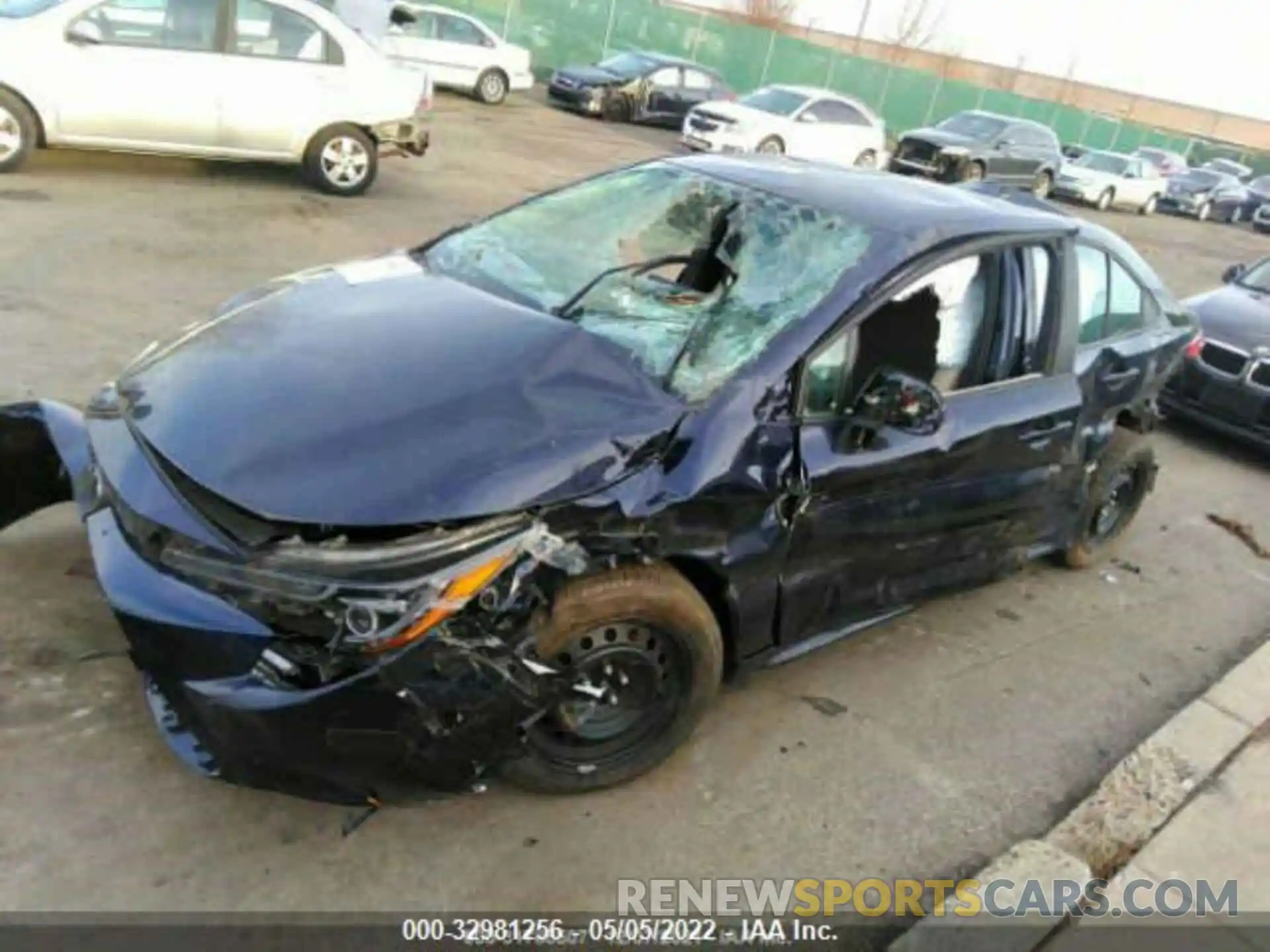 2 Photograph of a damaged car 5YFEPMAE2MP264402 TOYOTA COROLLA 2021