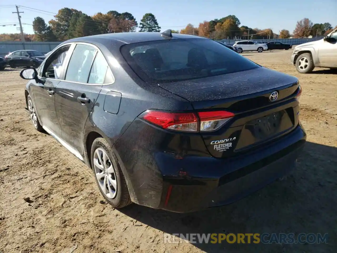 3 Photograph of a damaged car 5YFEPMAE2MP267297 TOYOTA COROLLA 2021