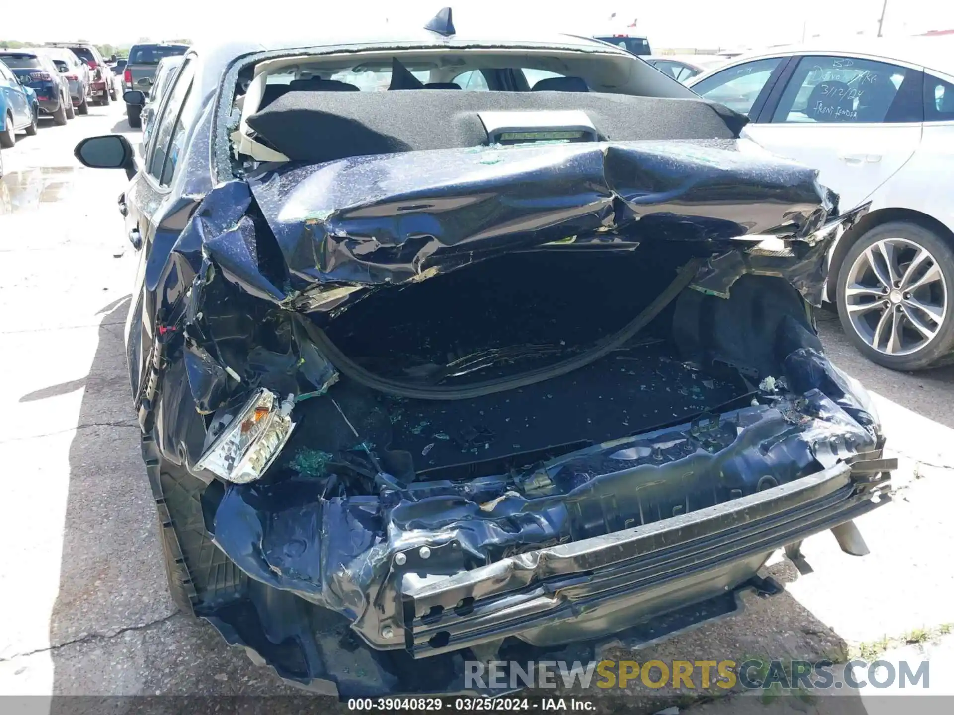 6 Photograph of a damaged car 5YFEPMAE2MP268532 TOYOTA COROLLA 2021