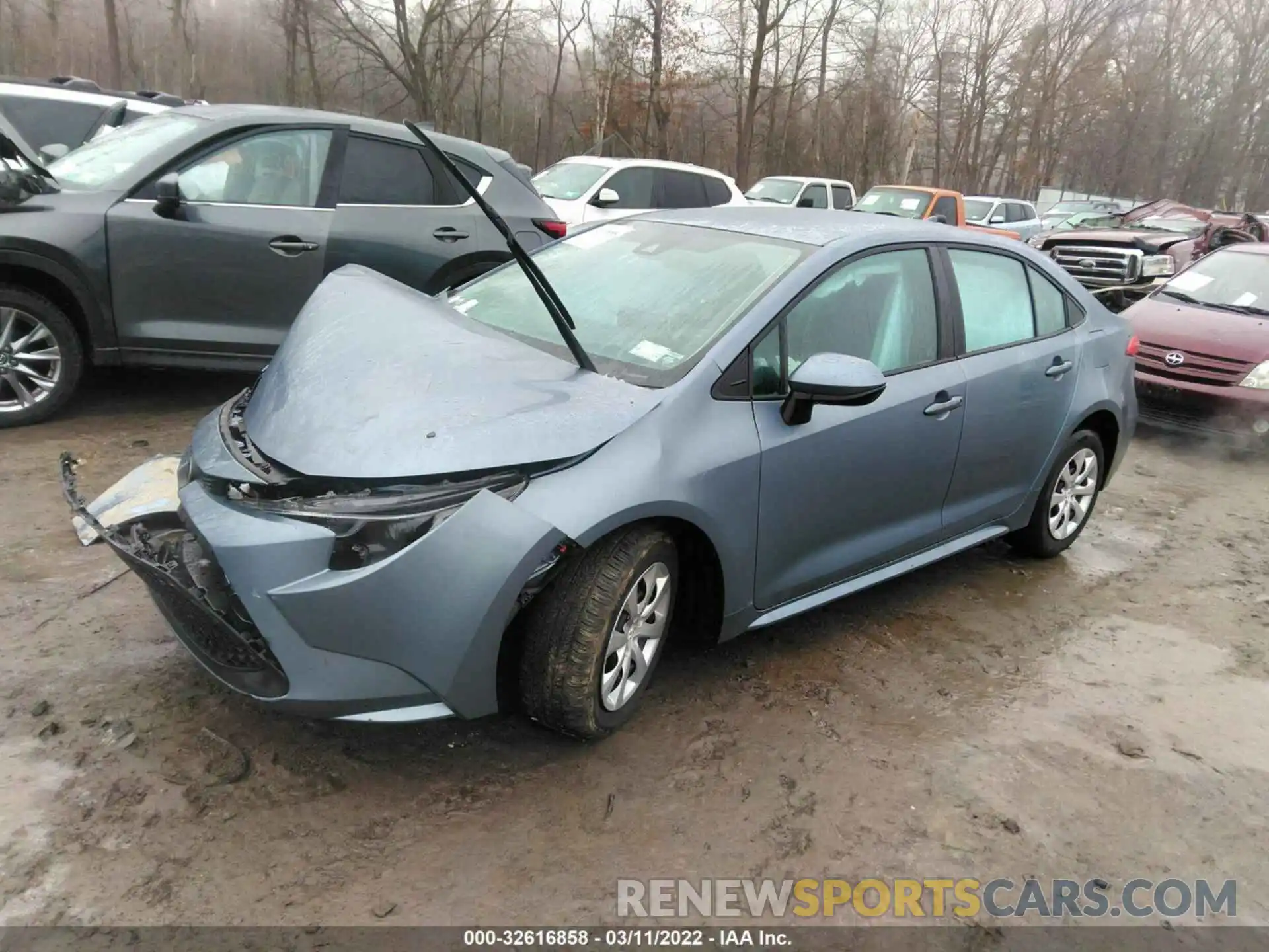 2 Photograph of a damaged car 5YFEPMAE2MP269356 TOYOTA COROLLA 2021