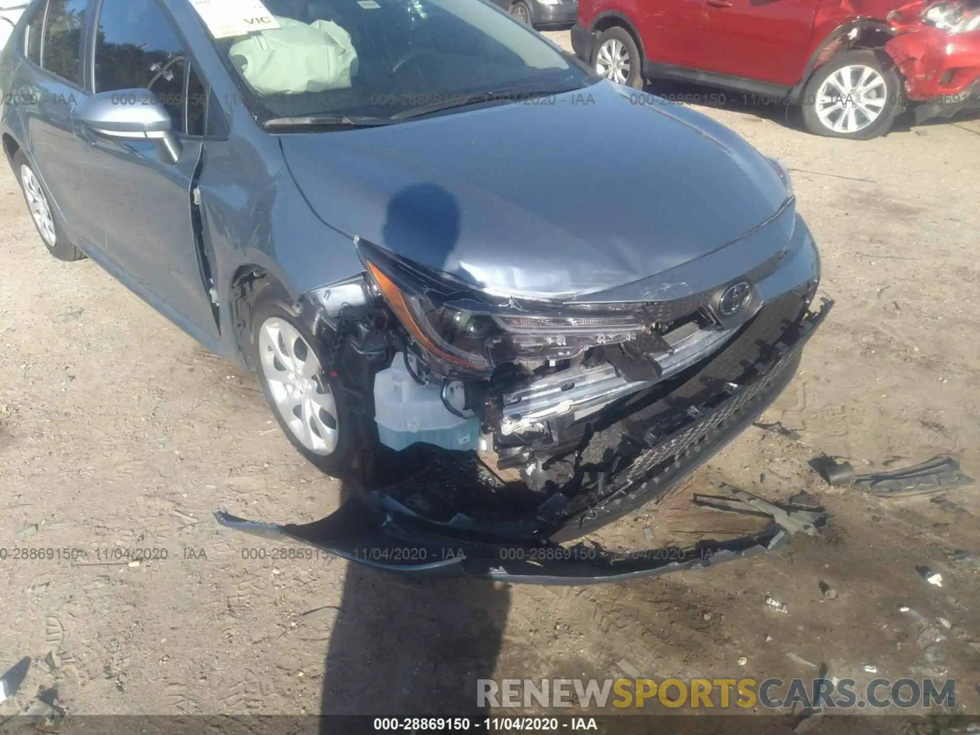 6 Photograph of a damaged car 5YFEPMAE3MP147024 TOYOTA COROLLA 2021