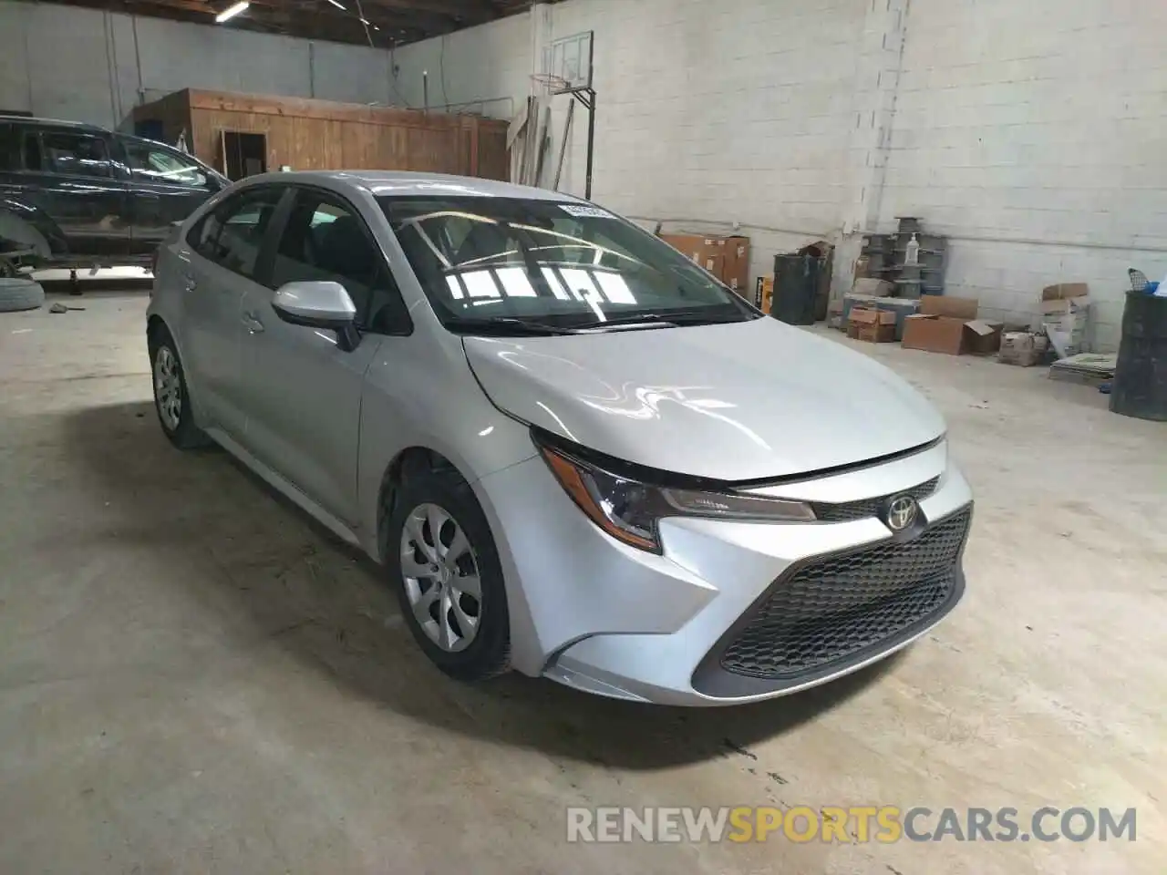 1 Photograph of a damaged car 5YFEPMAE3MP147881 TOYOTA COROLLA 2021