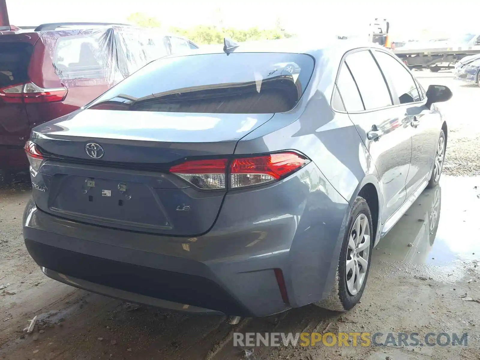 4 Photograph of a damaged car 5YFEPMAE3MP149145 TOYOTA COROLLA 2021