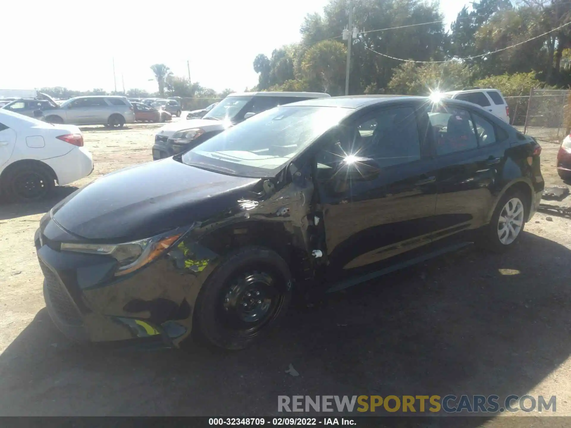 2 Photograph of a damaged car 5YFEPMAE3MP150506 TOYOTA COROLLA 2021