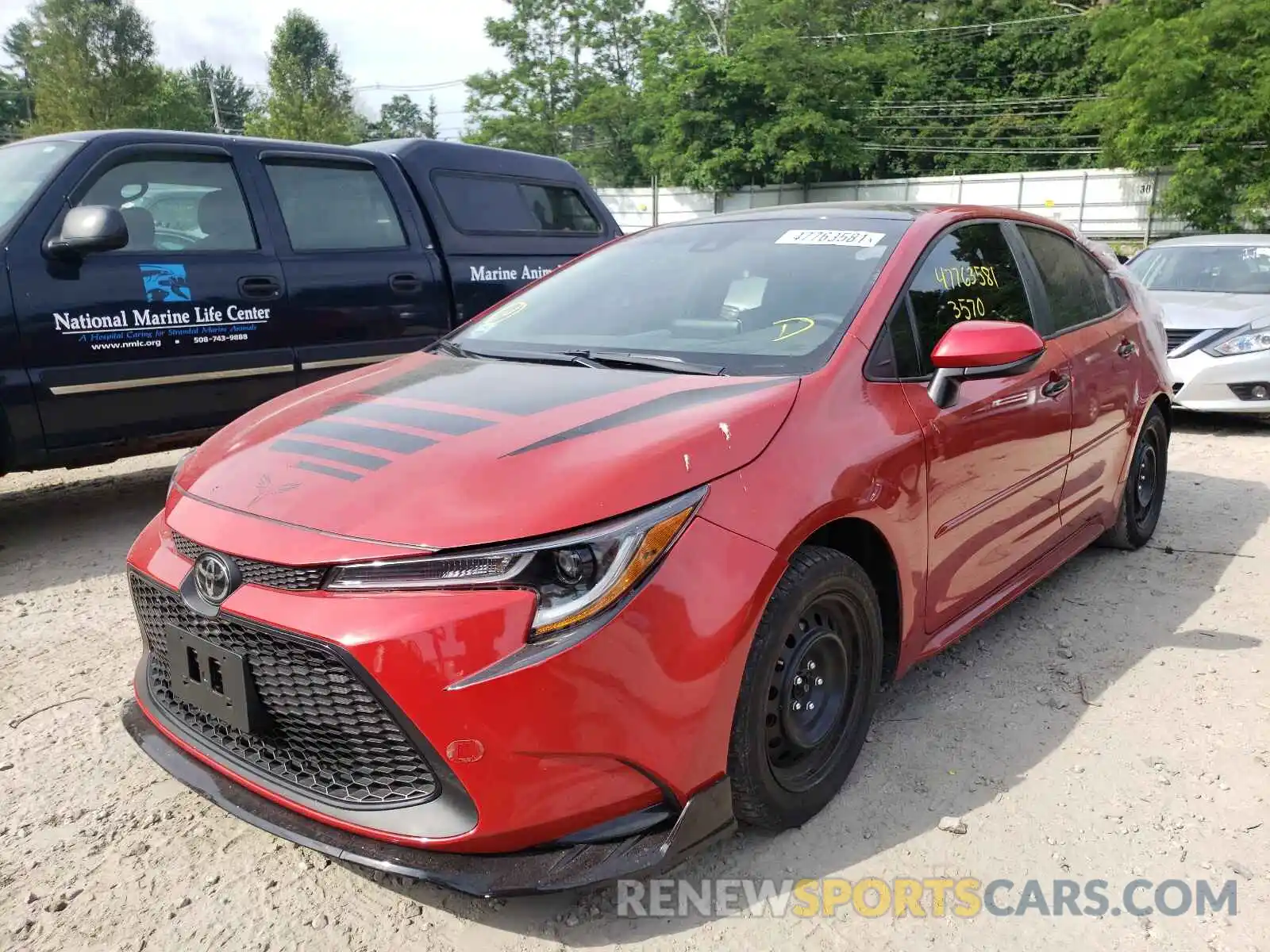 2 Photograph of a damaged car 5YFEPMAE3MP151123 TOYOTA COROLLA 2021