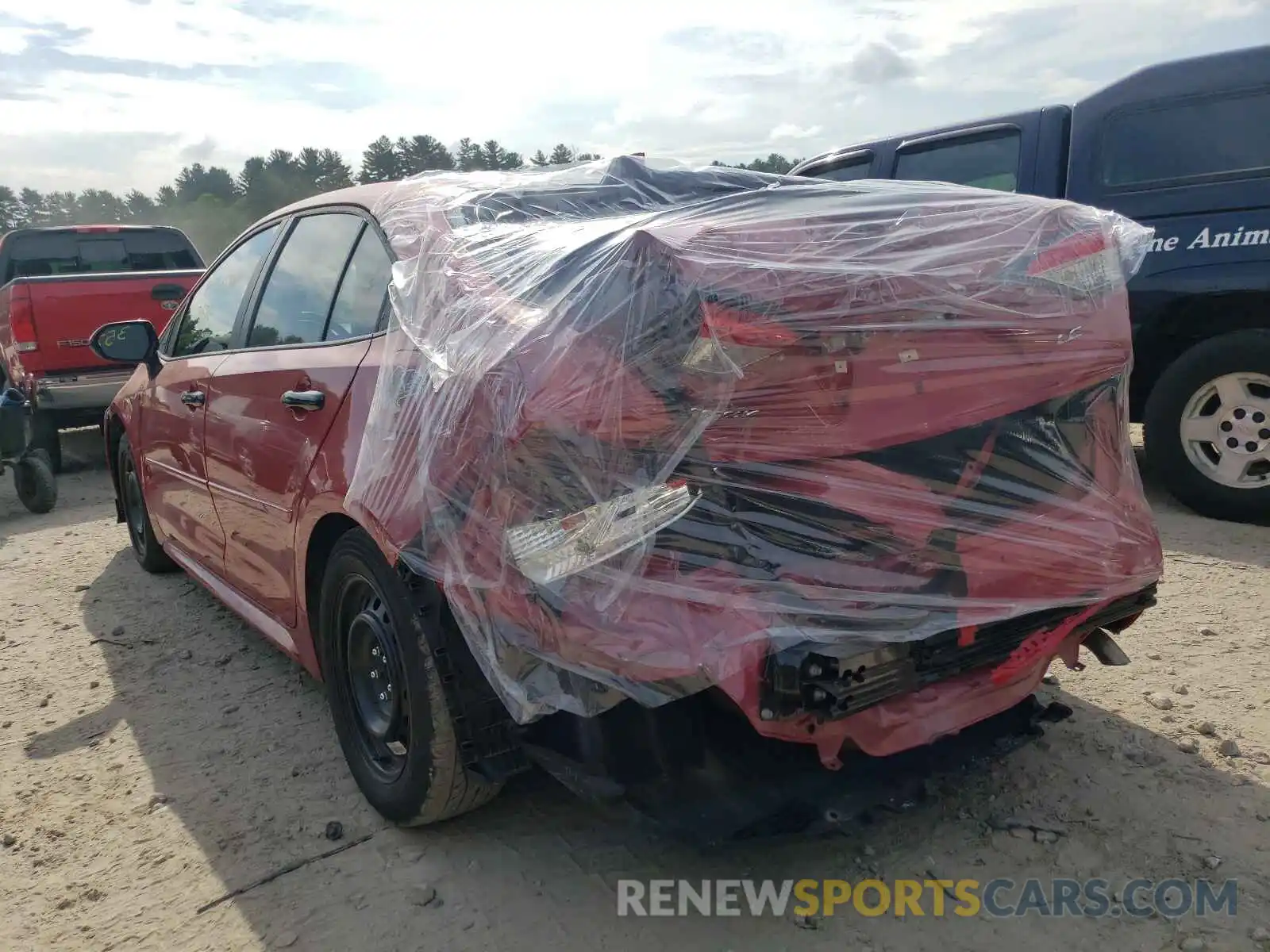 3 Photograph of a damaged car 5YFEPMAE3MP151123 TOYOTA COROLLA 2021