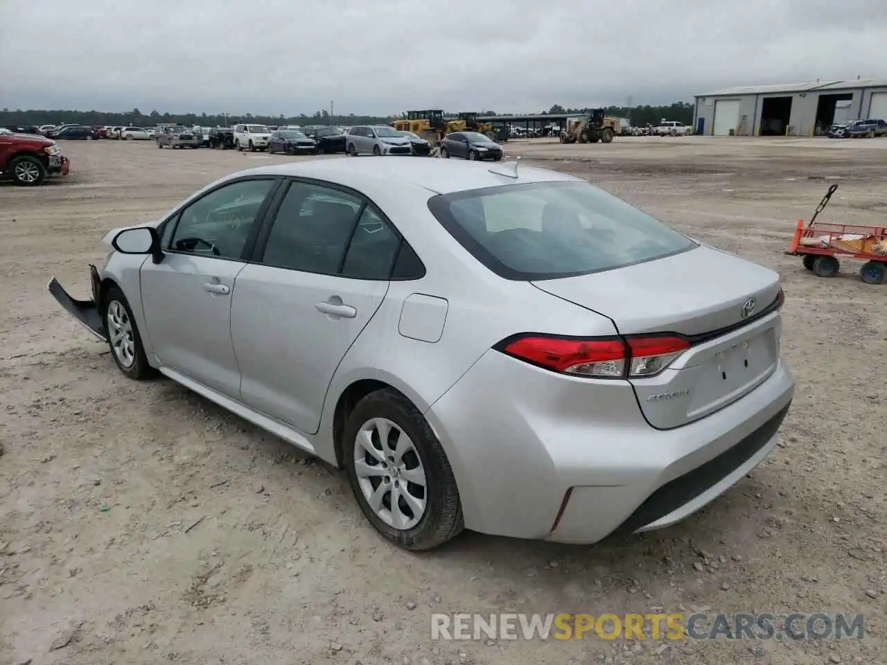 3 Photograph of a damaged car 5YFEPMAE3MP155348 TOYOTA COROLLA 2021