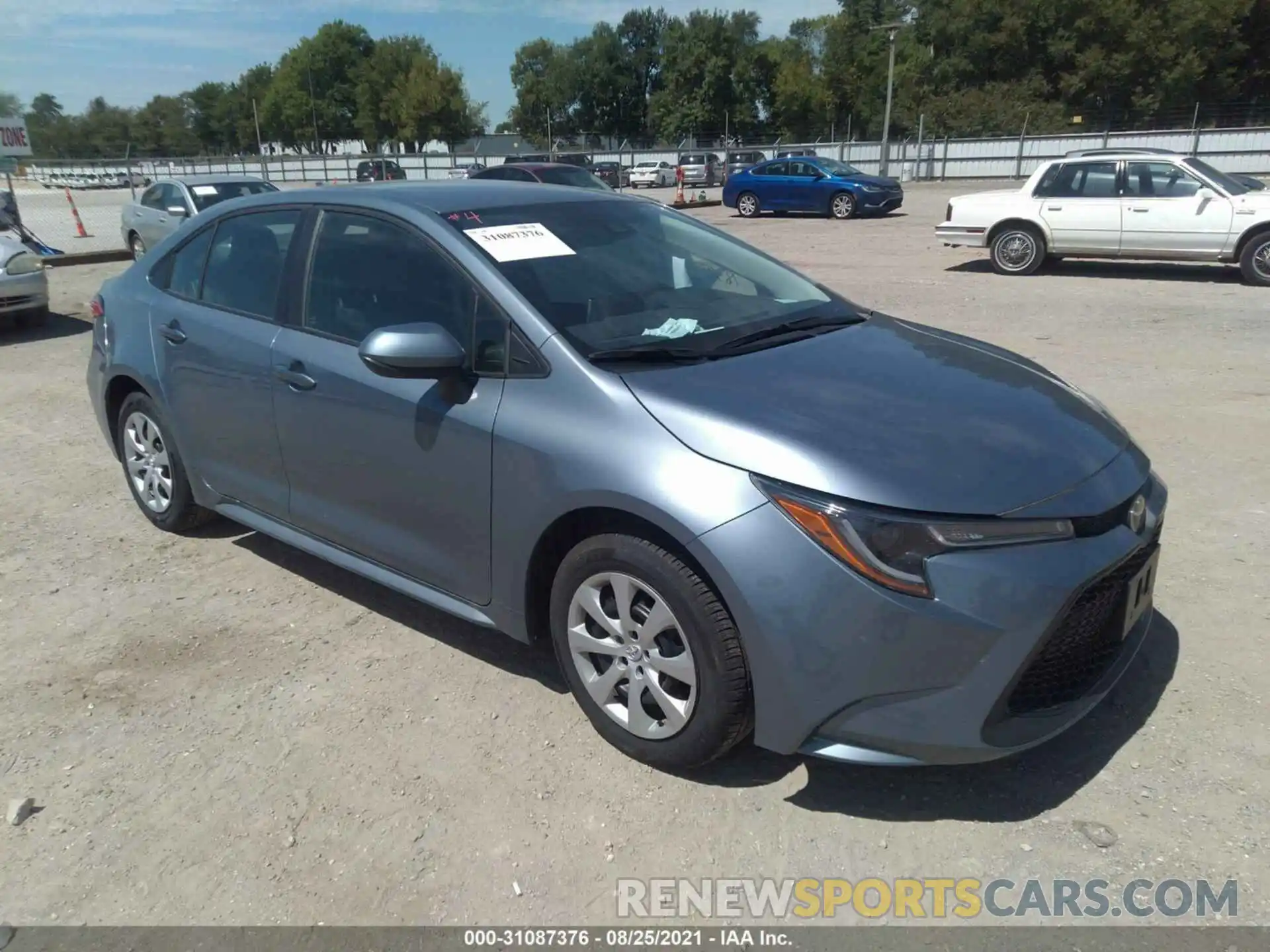 1 Photograph of a damaged car 5YFEPMAE3MP157116 TOYOTA COROLLA 2021