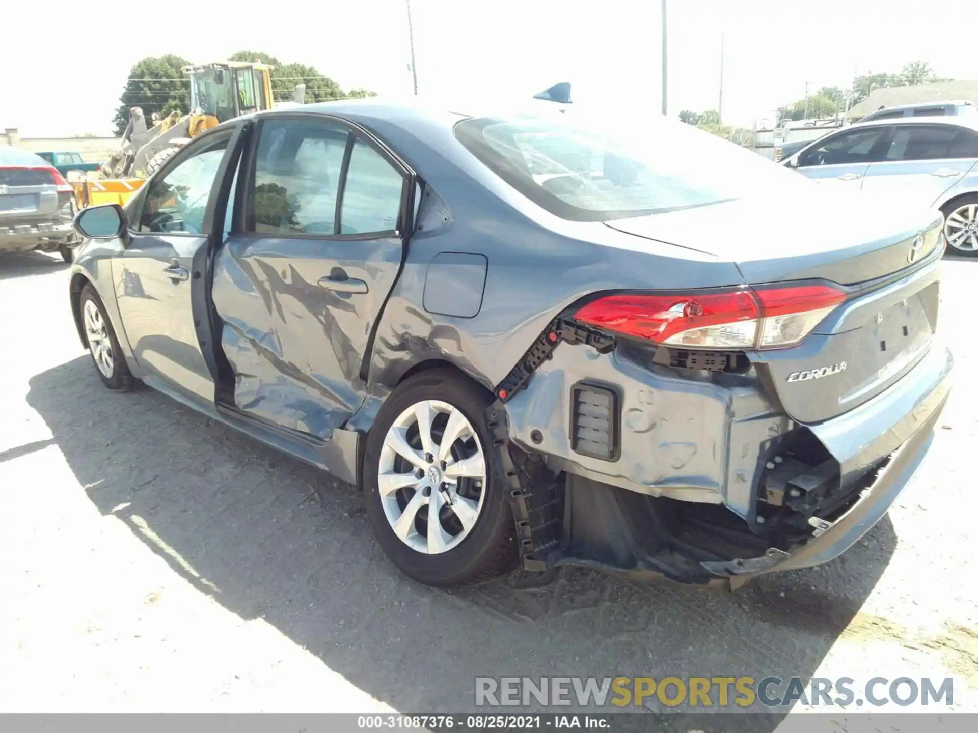 6 Photograph of a damaged car 5YFEPMAE3MP157116 TOYOTA COROLLA 2021