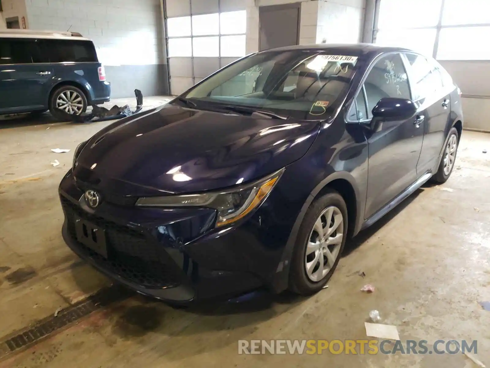 2 Photograph of a damaged car 5YFEPMAE3MP158119 TOYOTA COROLLA 2021