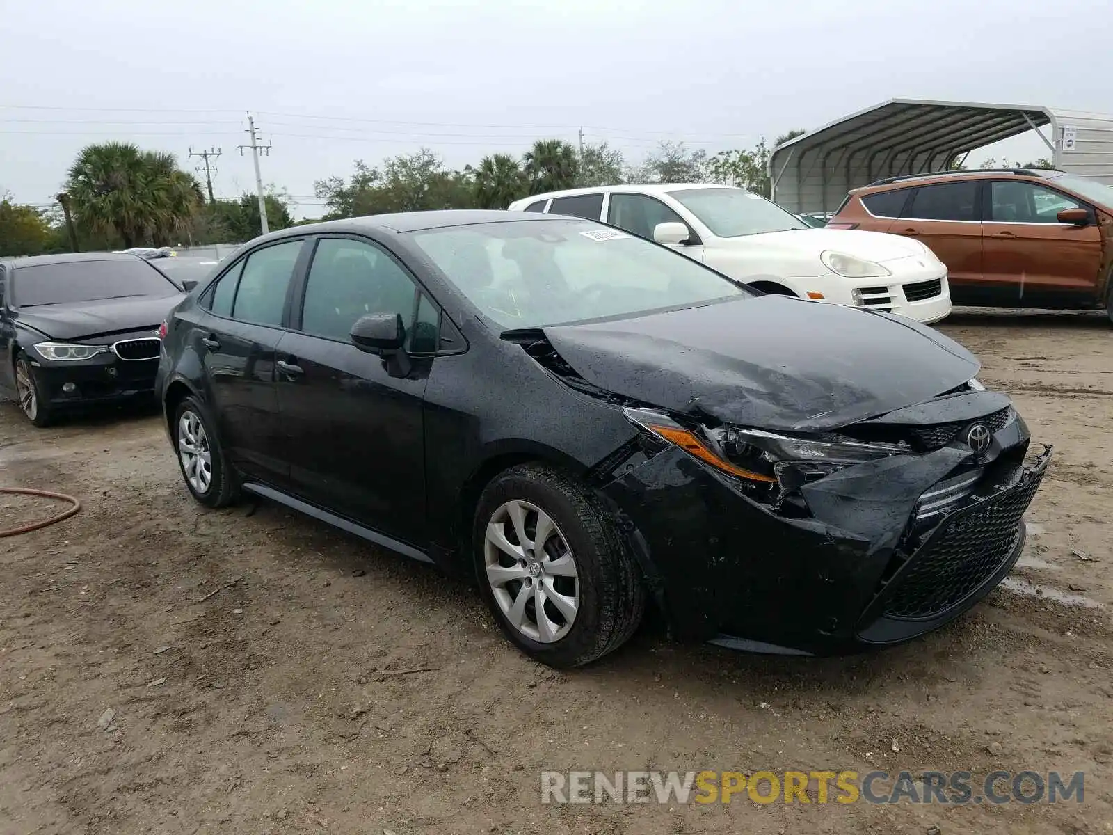 1 Photograph of a damaged car 5YFEPMAE3MP159190 TOYOTA COROLLA 2021