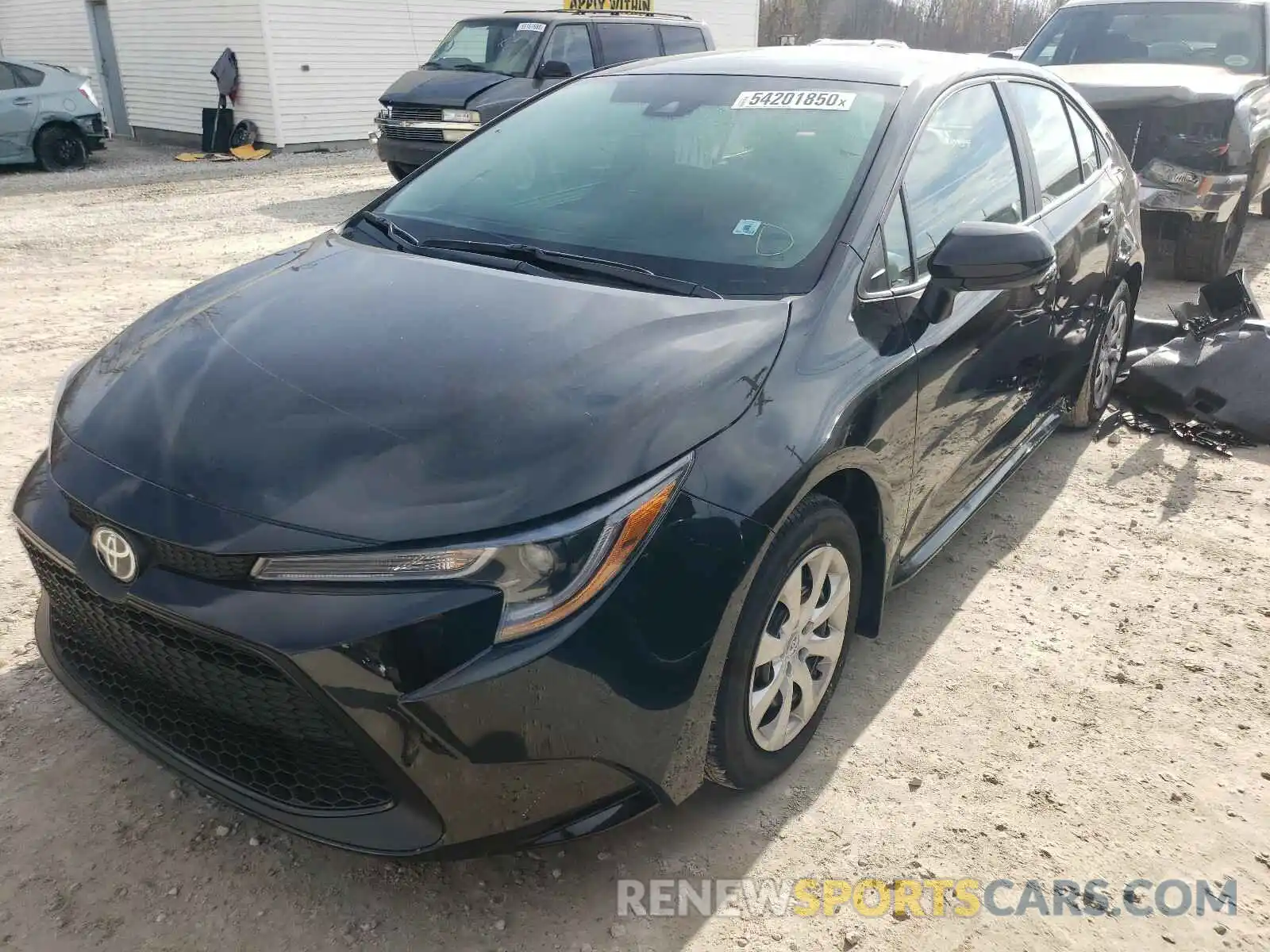 2 Photograph of a damaged car 5YFEPMAE3MP160193 TOYOTA COROLLA 2021