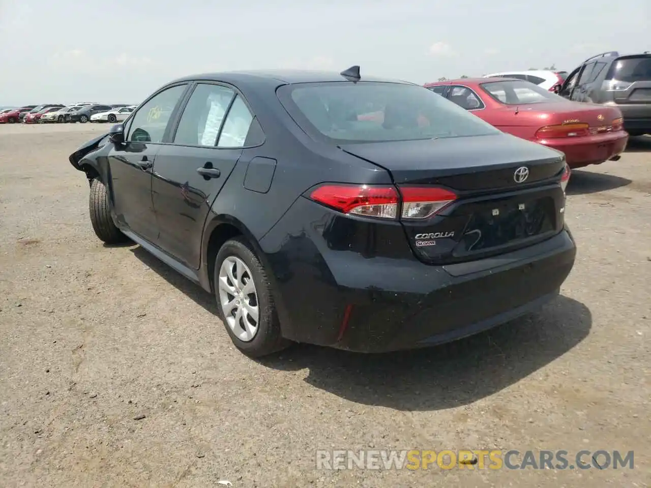 3 Photograph of a damaged car 5YFEPMAE3MP161229 TOYOTA COROLLA 2021