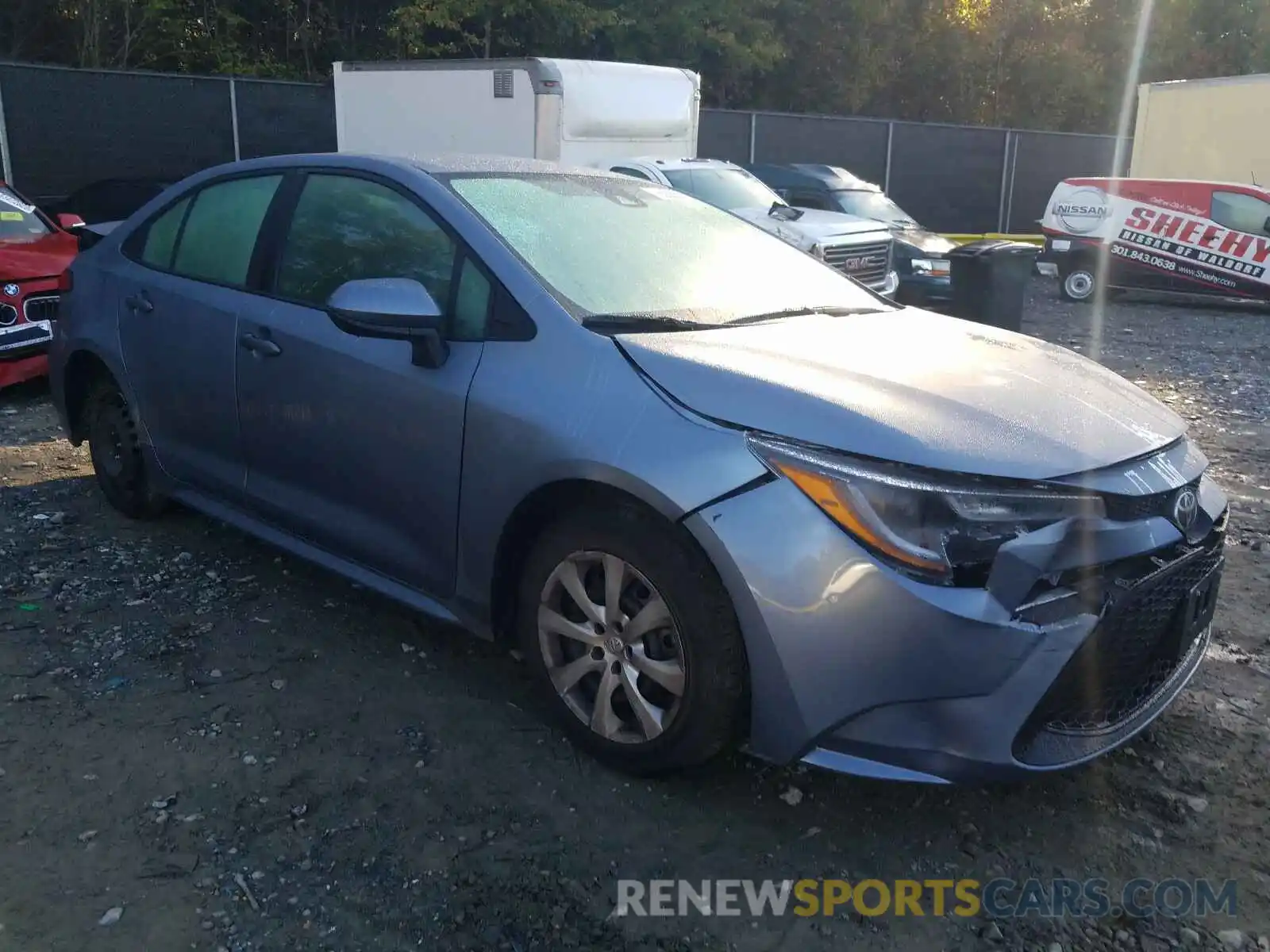 1 Photograph of a damaged car 5YFEPMAE3MP161392 TOYOTA COROLLA 2021