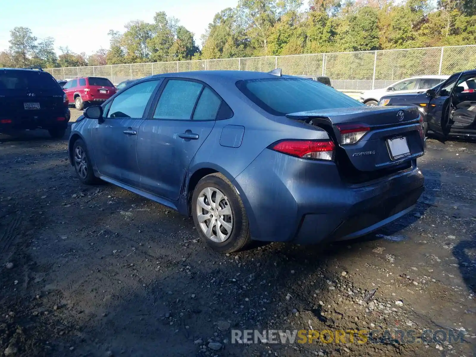 3 Фотография поврежденного автомобиля 5YFEPMAE3MP161392 TOYOTA COROLLA 2021