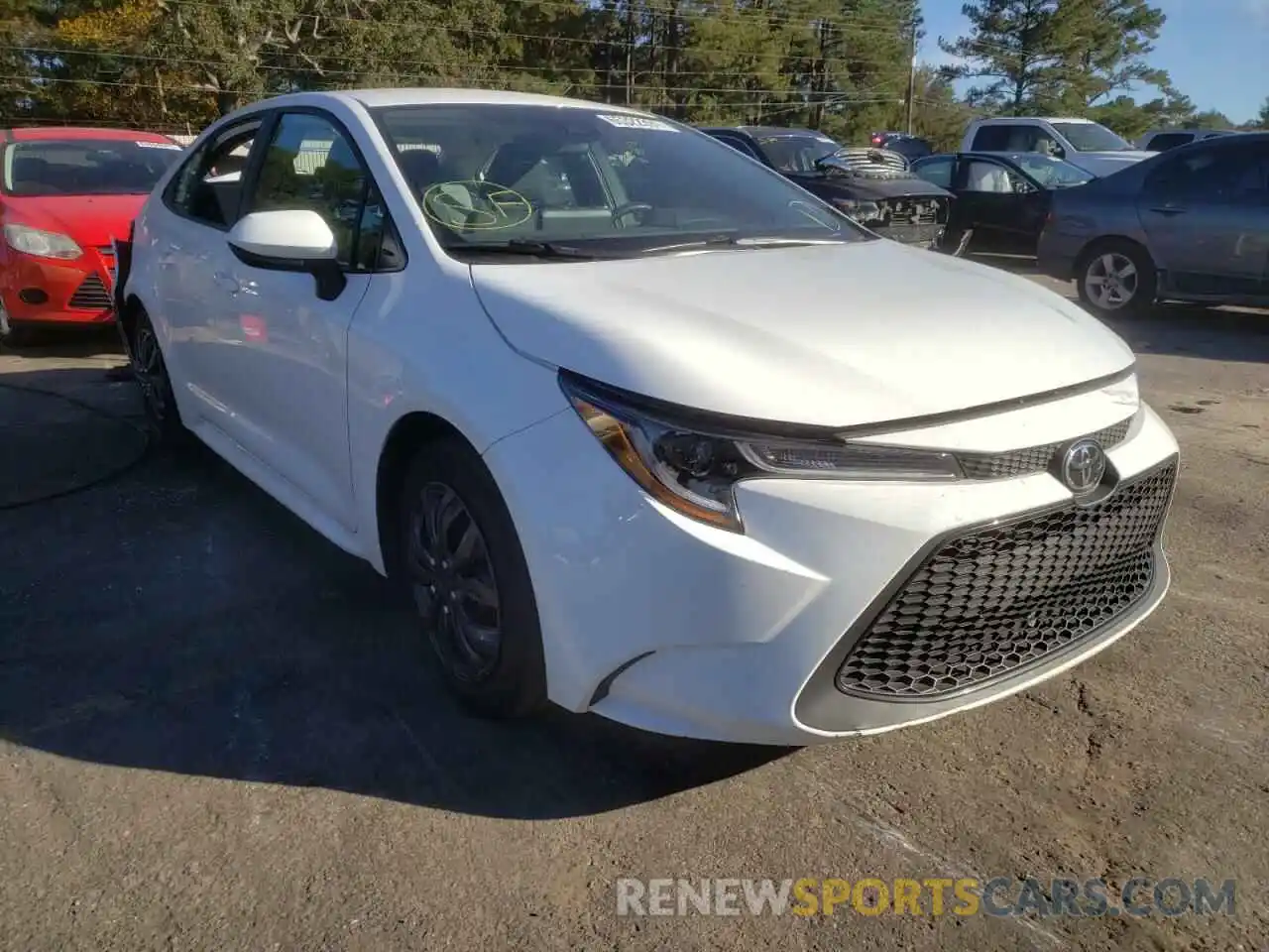 1 Photograph of a damaged car 5YFEPMAE3MP162252 TOYOTA COROLLA 2021