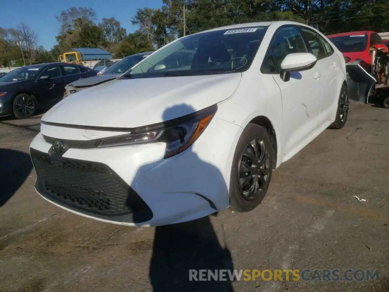 2 Photograph of a damaged car 5YFEPMAE3MP162252 TOYOTA COROLLA 2021