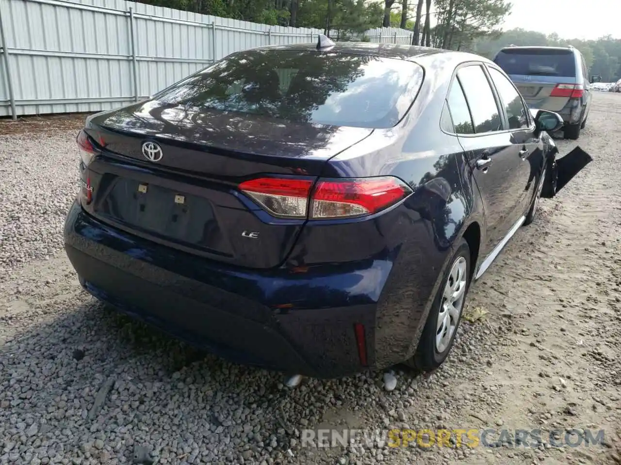 4 Photograph of a damaged car 5YFEPMAE3MP162445 TOYOTA COROLLA 2021