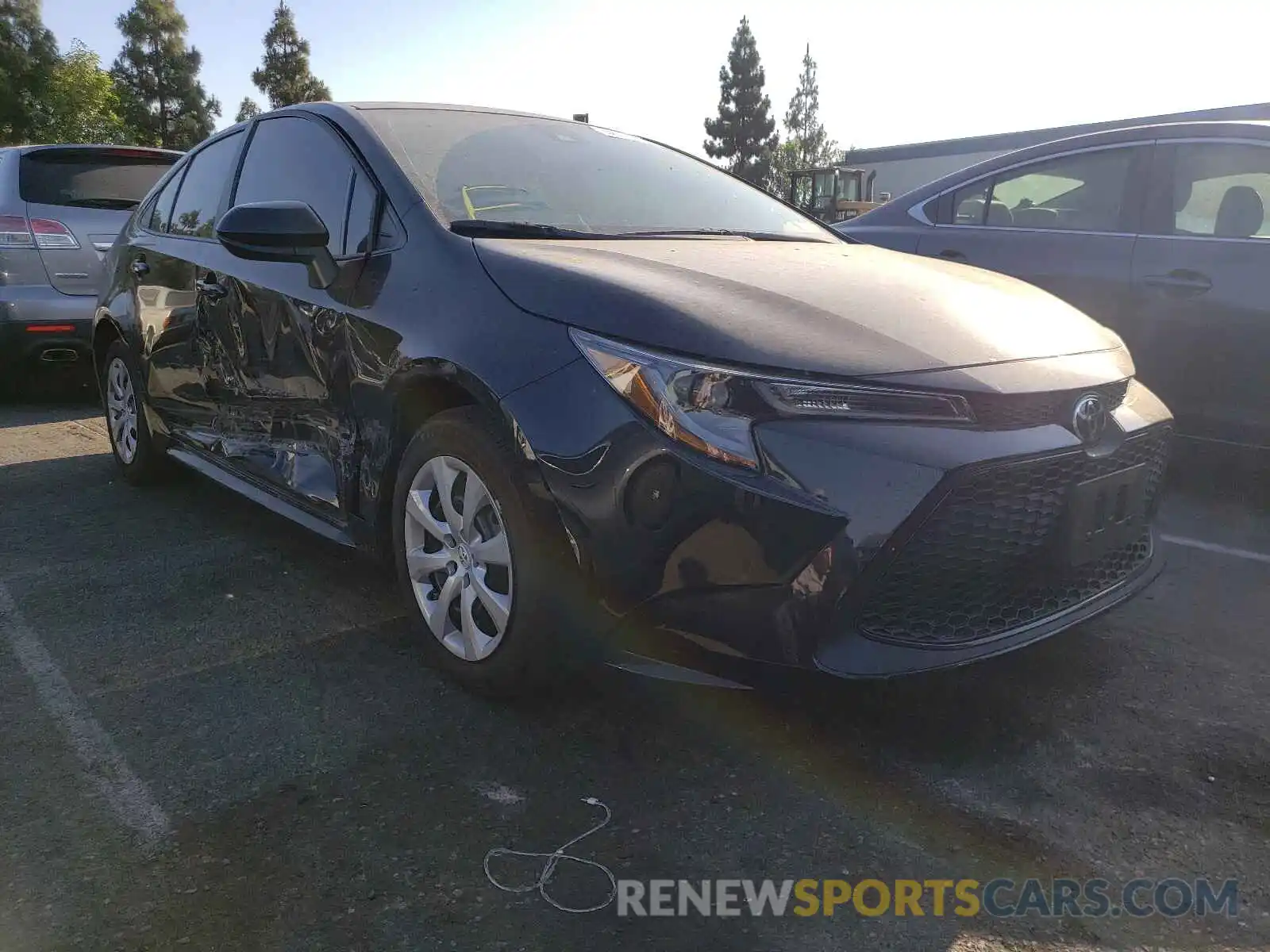 1 Photograph of a damaged car 5YFEPMAE3MP162896 TOYOTA COROLLA 2021