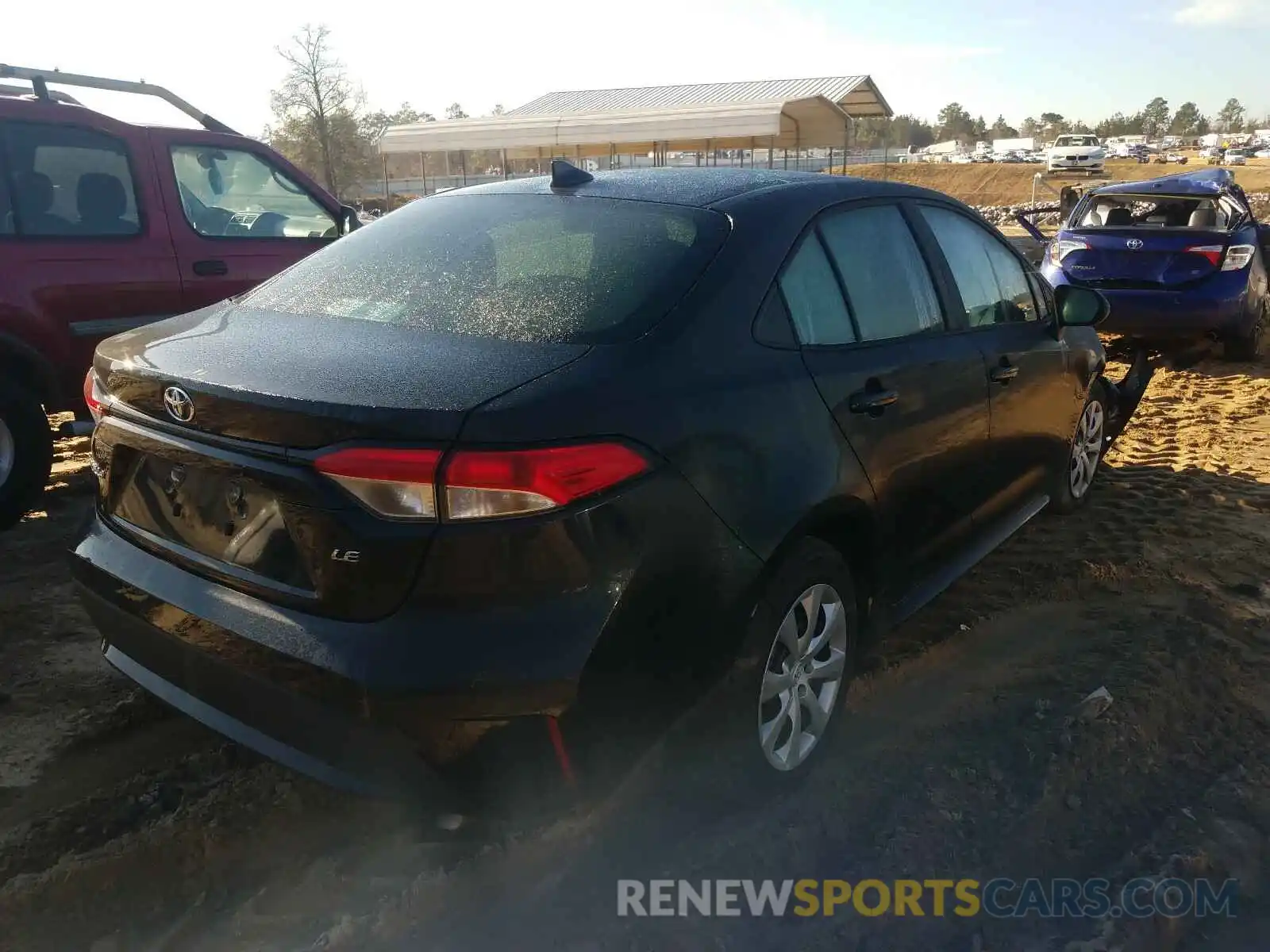 4 Photograph of a damaged car 5YFEPMAE3MP163143 TOYOTA COROLLA 2021