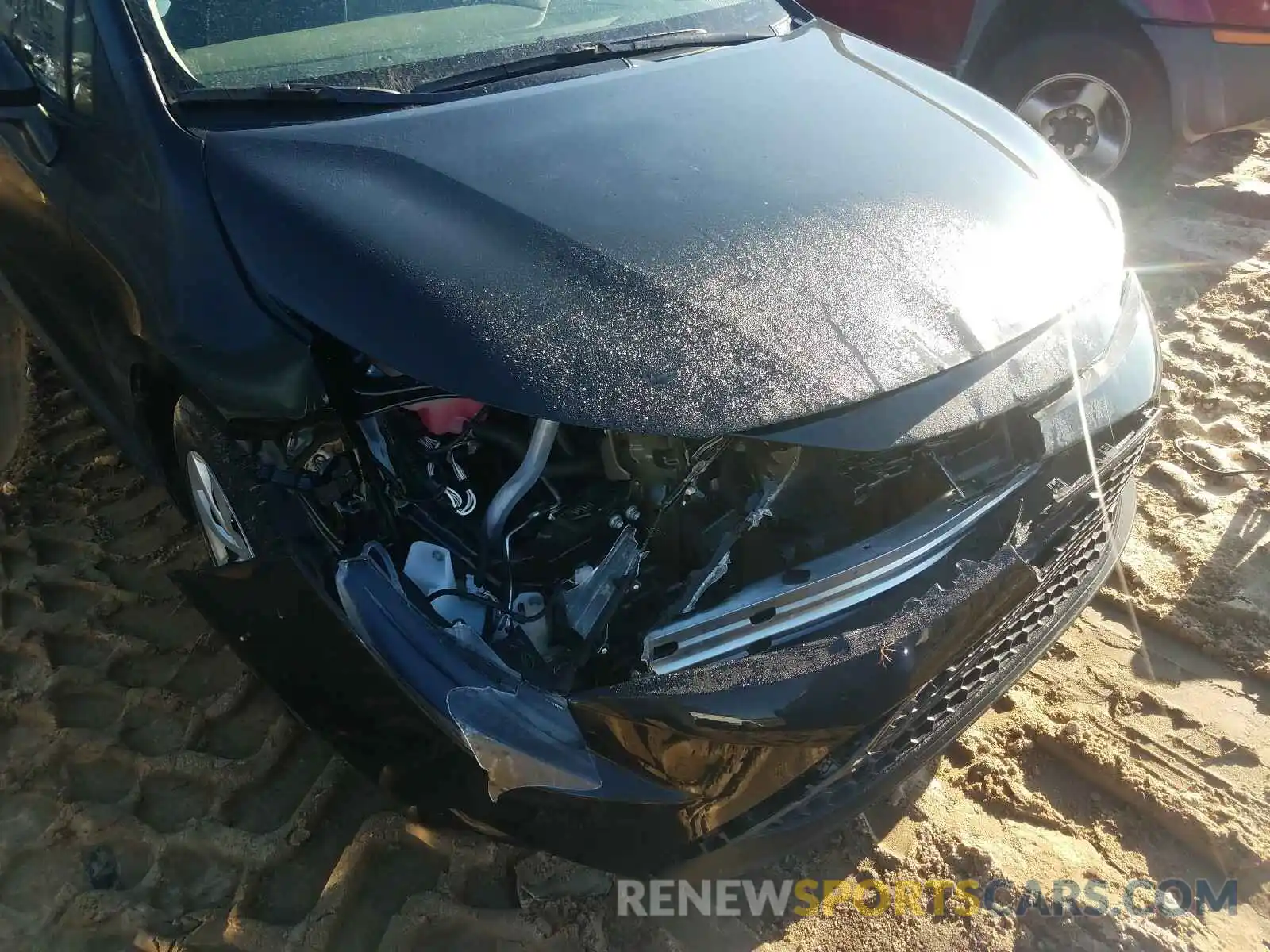 9 Photograph of a damaged car 5YFEPMAE3MP163143 TOYOTA COROLLA 2021