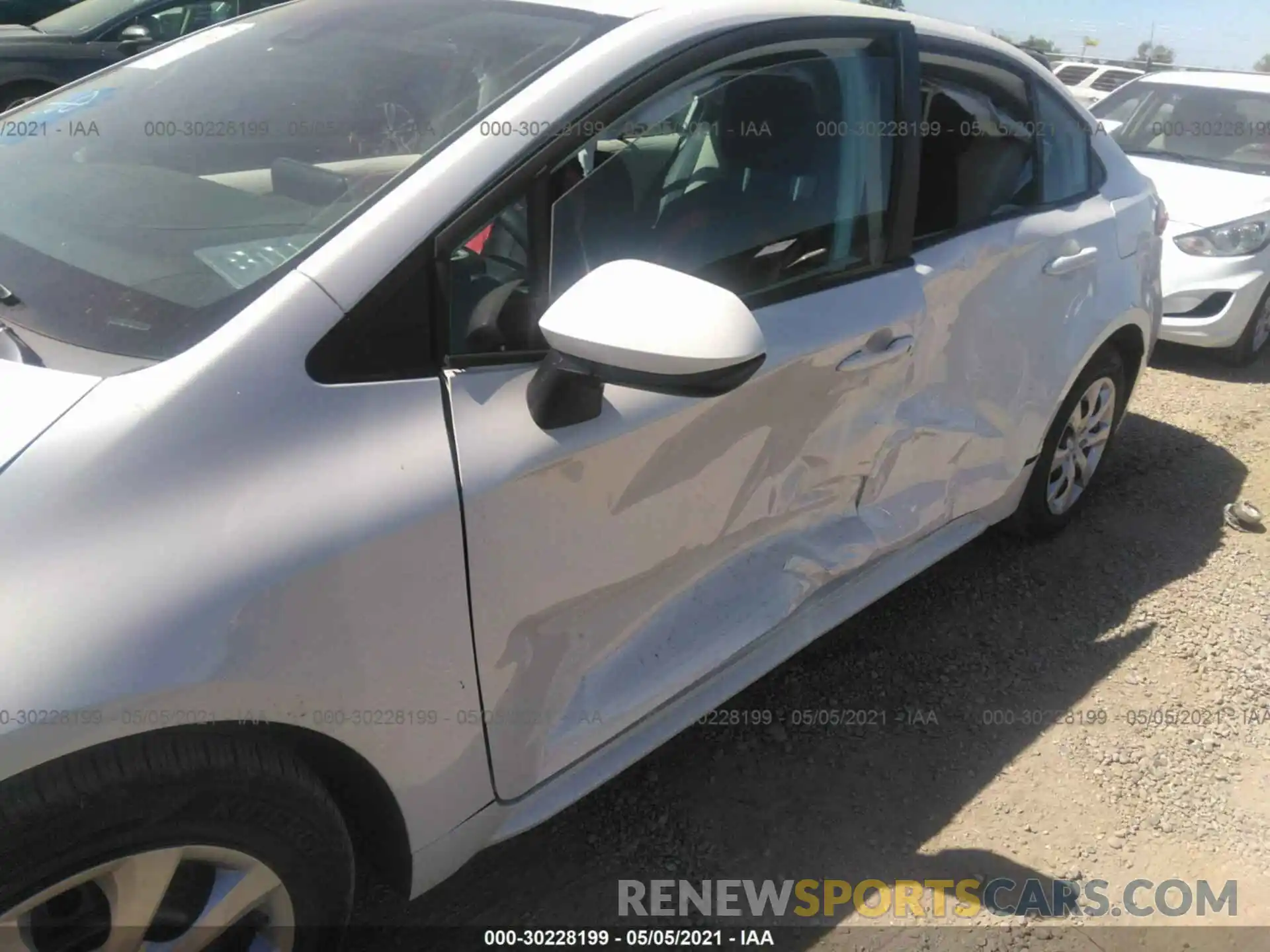 6 Photograph of a damaged car 5YFEPMAE3MP164468 TOYOTA COROLLA 2021