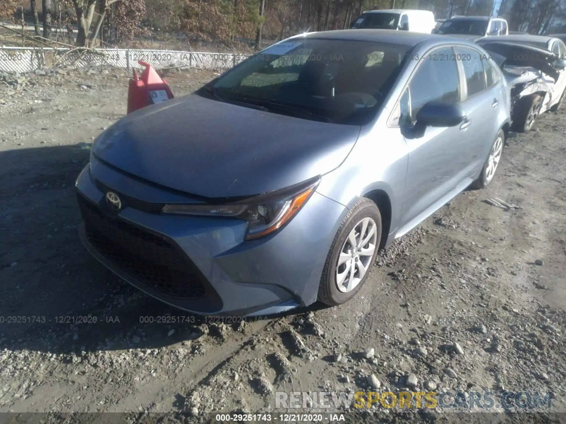 2 Photograph of a damaged car 5YFEPMAE3MP164647 TOYOTA COROLLA 2021