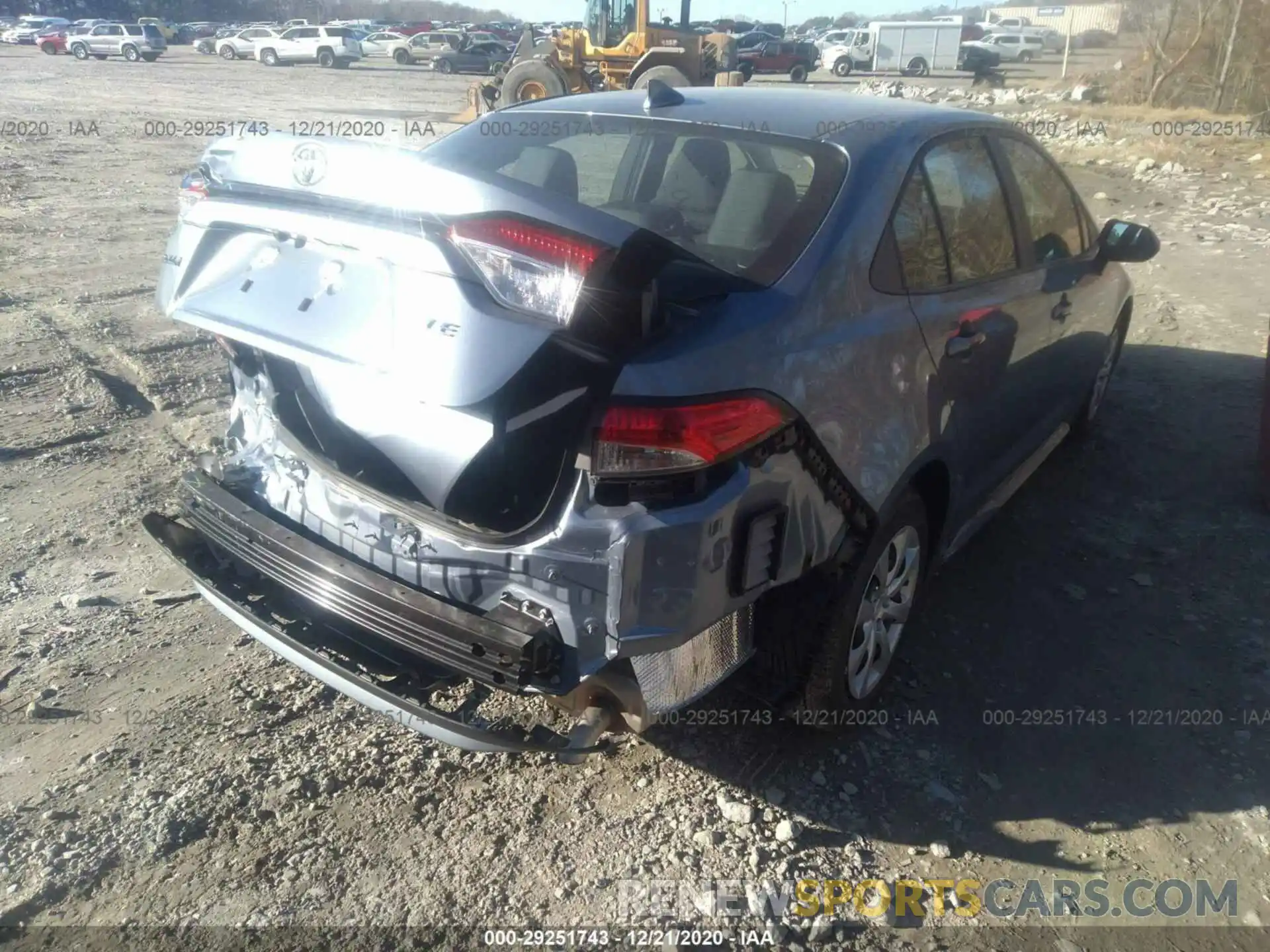 4 Photograph of a damaged car 5YFEPMAE3MP164647 TOYOTA COROLLA 2021