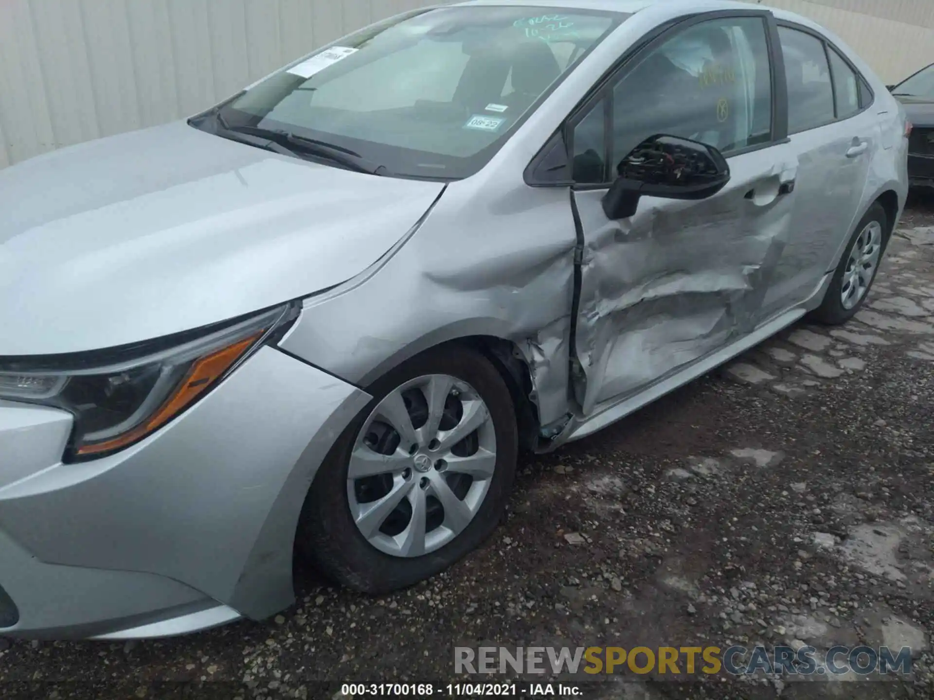 6 Photograph of a damaged car 5YFEPMAE3MP164714 TOYOTA COROLLA 2021