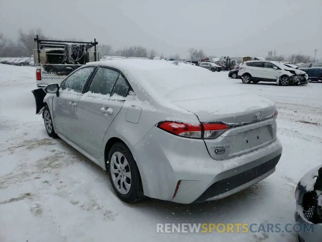 3 Photograph of a damaged car 5YFEPMAE3MP165474 TOYOTA COROLLA 2021