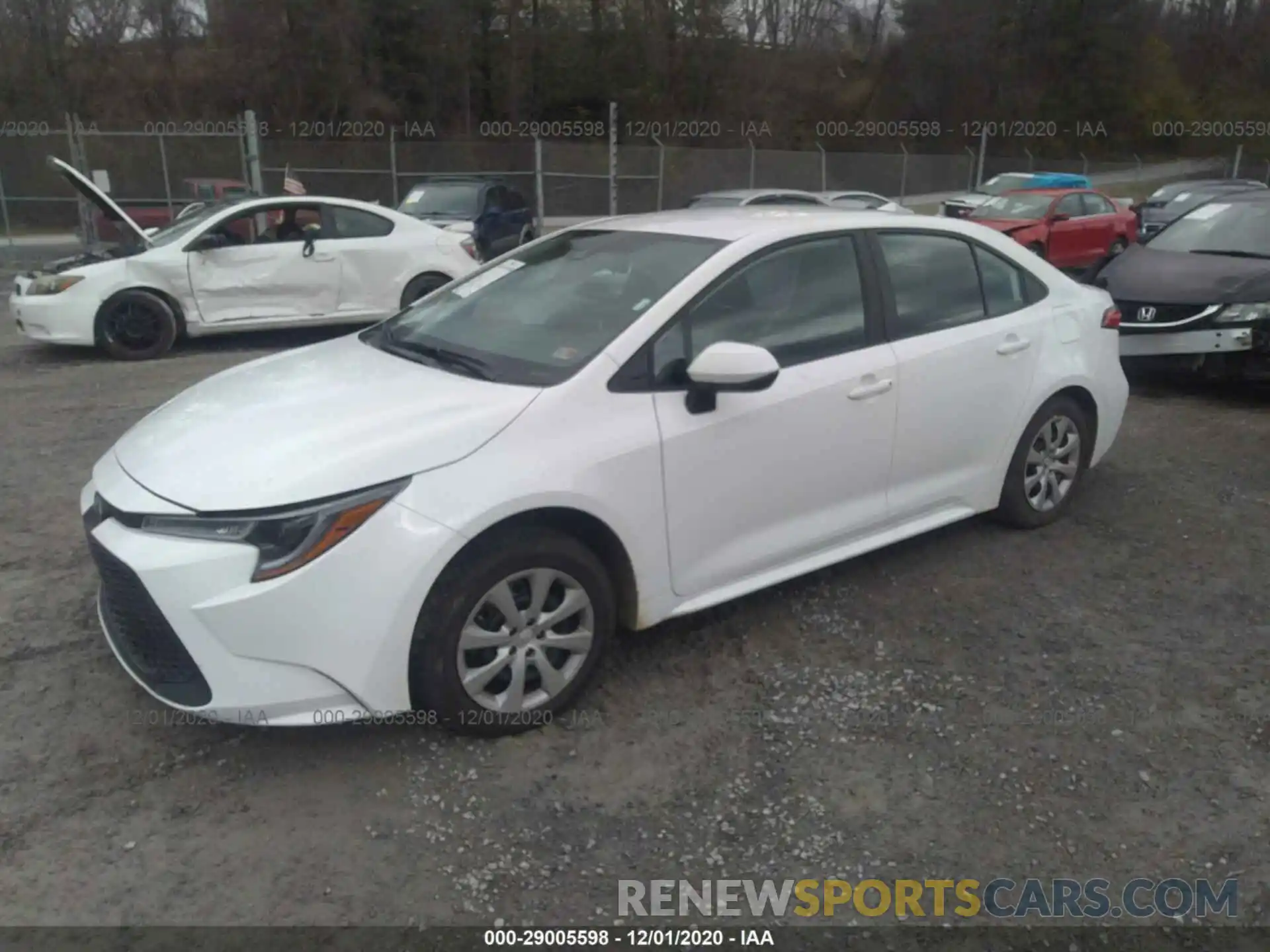 2 Photograph of a damaged car 5YFEPMAE3MP166415 TOYOTA COROLLA 2021