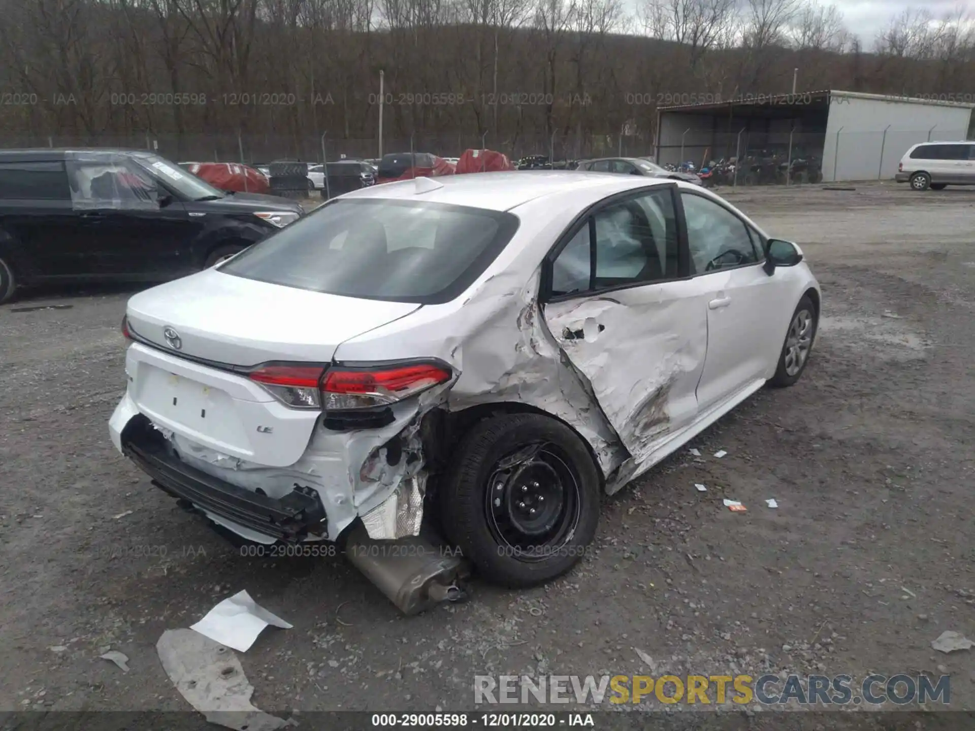 6 Photograph of a damaged car 5YFEPMAE3MP166415 TOYOTA COROLLA 2021