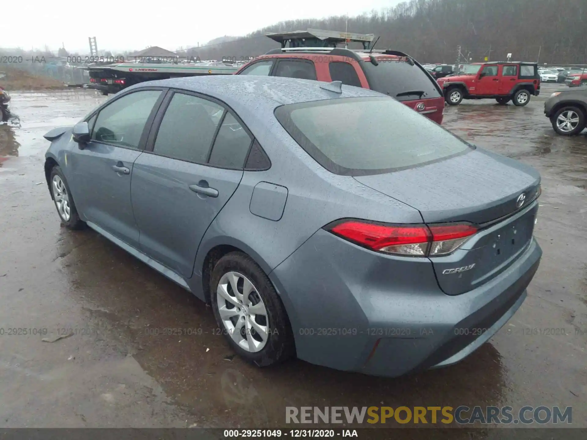 3 Photograph of a damaged car 5YFEPMAE3MP167015 TOYOTA COROLLA 2021