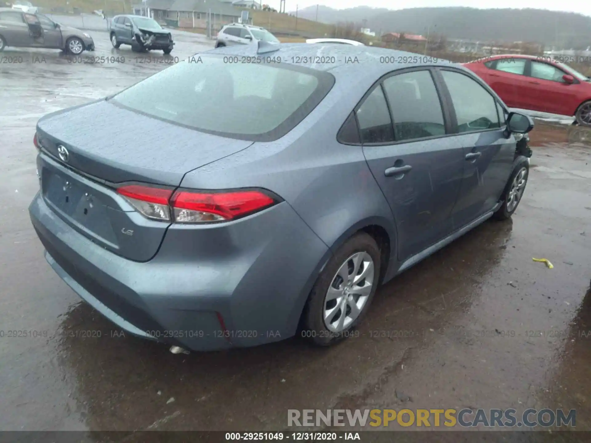 4 Photograph of a damaged car 5YFEPMAE3MP167015 TOYOTA COROLLA 2021