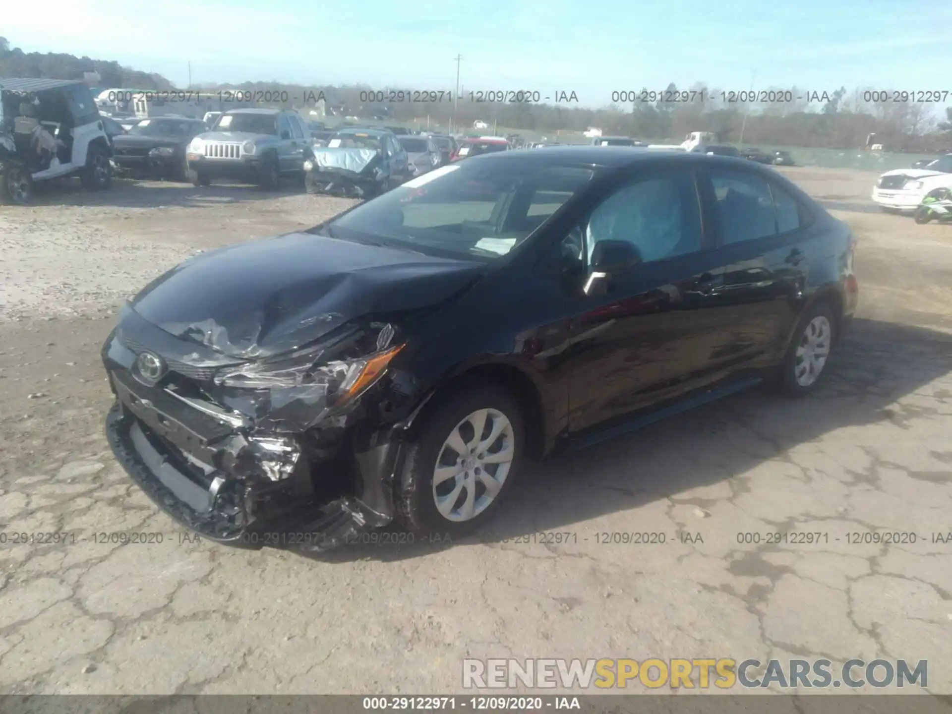 2 Photograph of a damaged car 5YFEPMAE3MP167113 TOYOTA COROLLA 2021