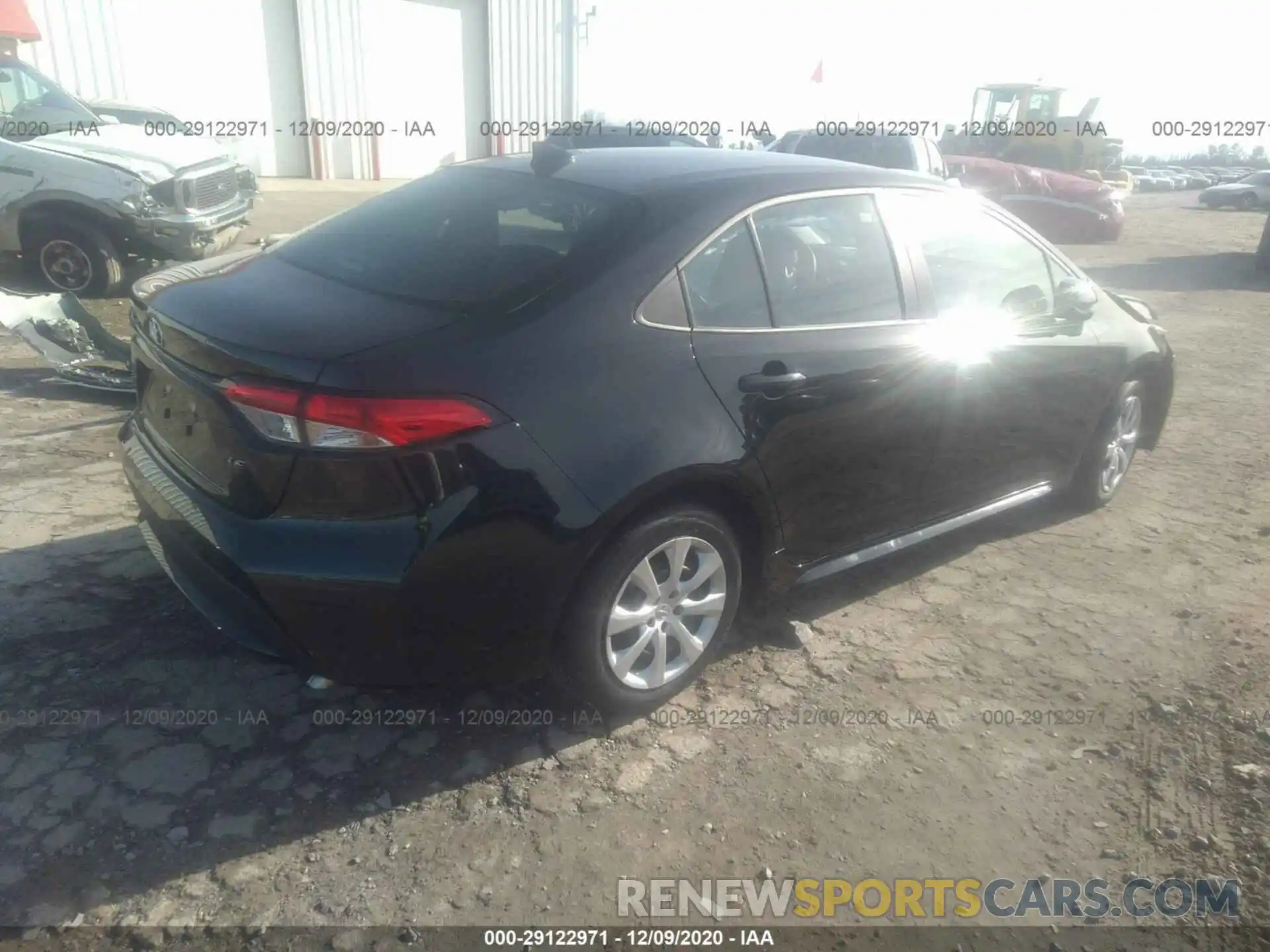 4 Photograph of a damaged car 5YFEPMAE3MP167113 TOYOTA COROLLA 2021