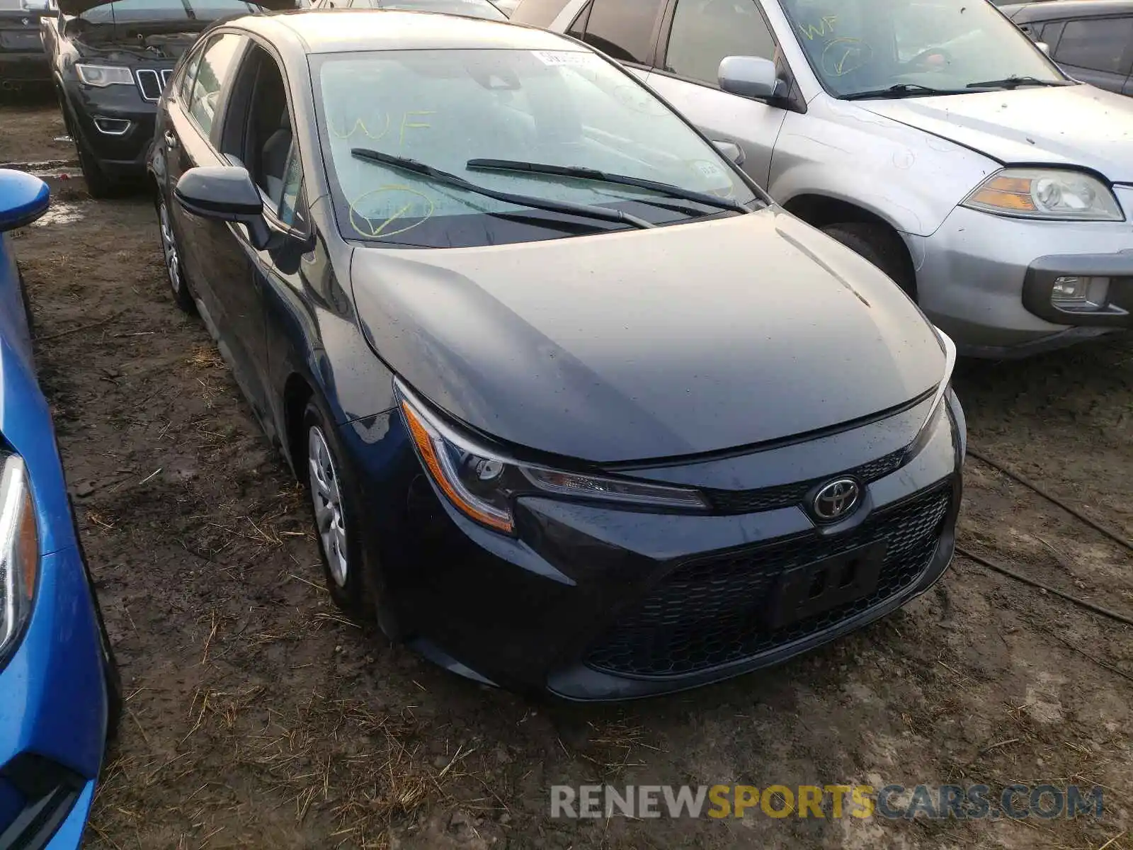 1 Photograph of a damaged car 5YFEPMAE3MP169508 TOYOTA COROLLA 2021