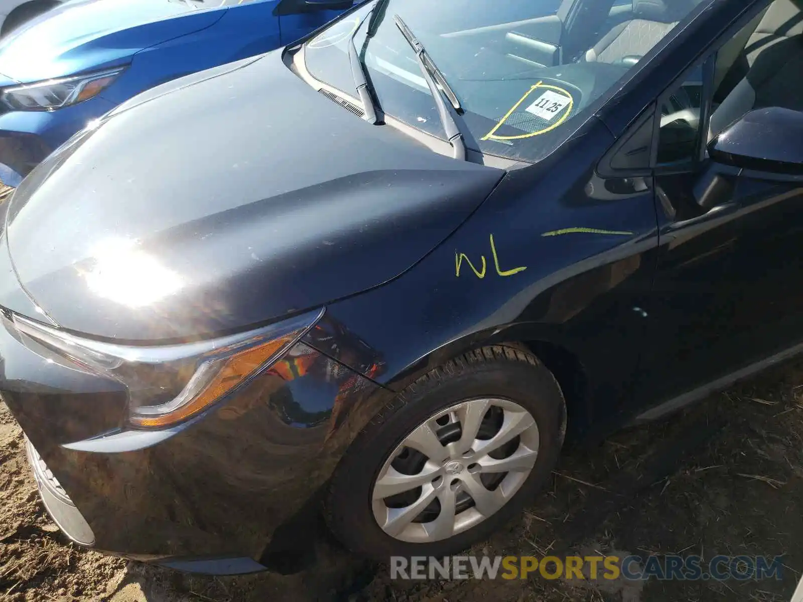 9 Photograph of a damaged car 5YFEPMAE3MP169508 TOYOTA COROLLA 2021