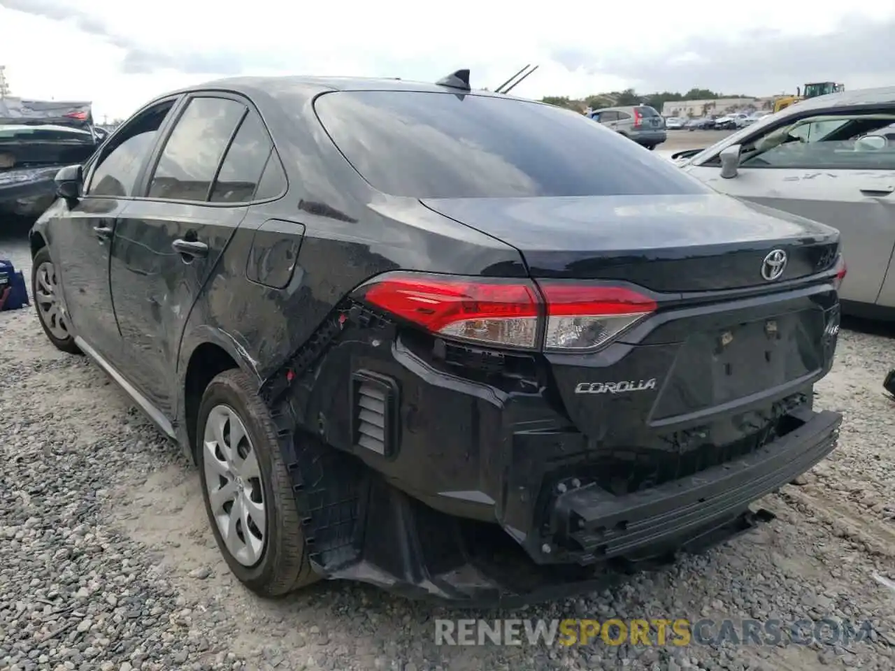 3 Photograph of a damaged car 5YFEPMAE3MP169816 TOYOTA COROLLA 2021