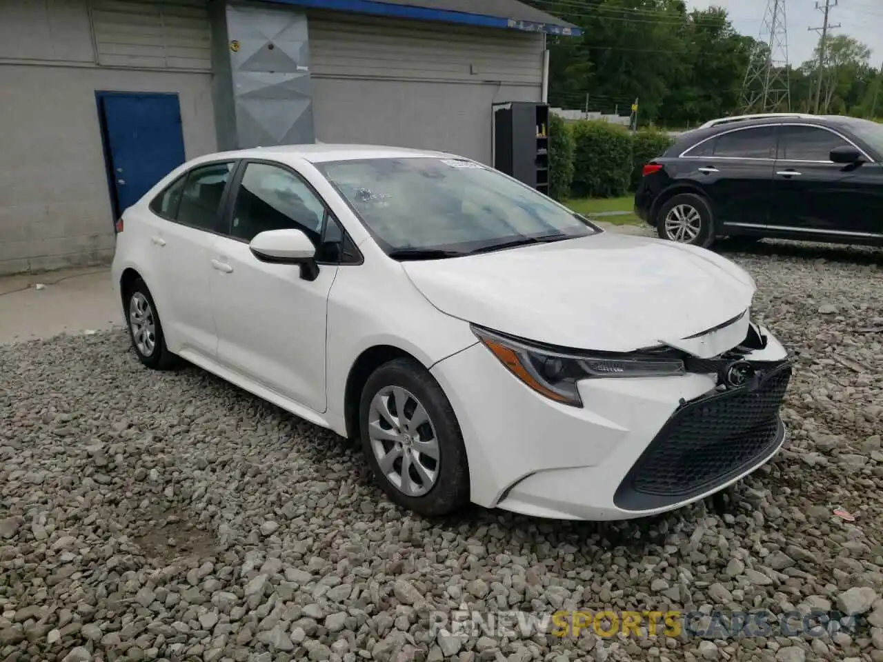 1 Photograph of a damaged car 5YFEPMAE3MP169878 TOYOTA COROLLA 2021