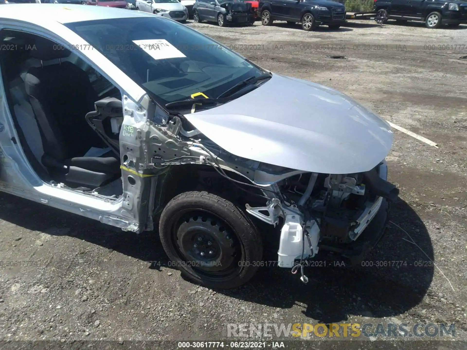 6 Photograph of a damaged car 5YFEPMAE3MP170786 TOYOTA COROLLA 2021