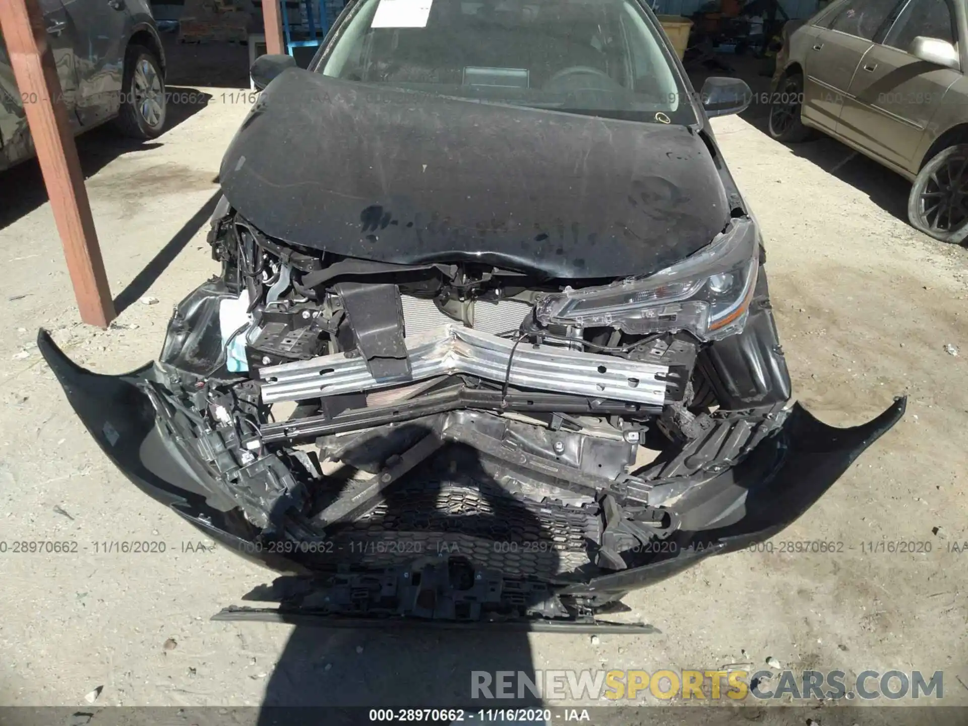 6 Photograph of a damaged car 5YFEPMAE3MP170805 TOYOTA COROLLA 2021