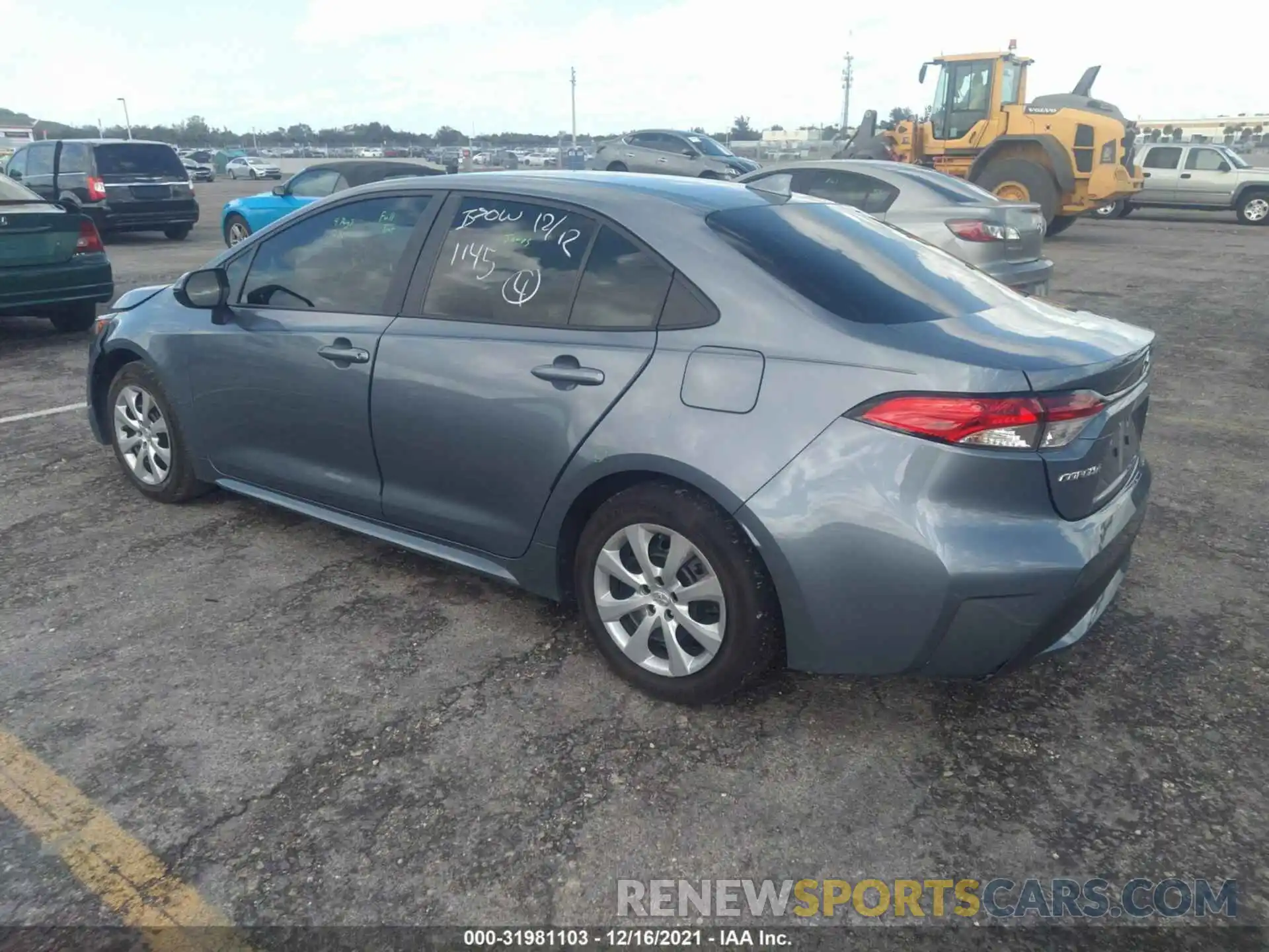 3 Photograph of a damaged car 5YFEPMAE3MP171145 TOYOTA COROLLA 2021