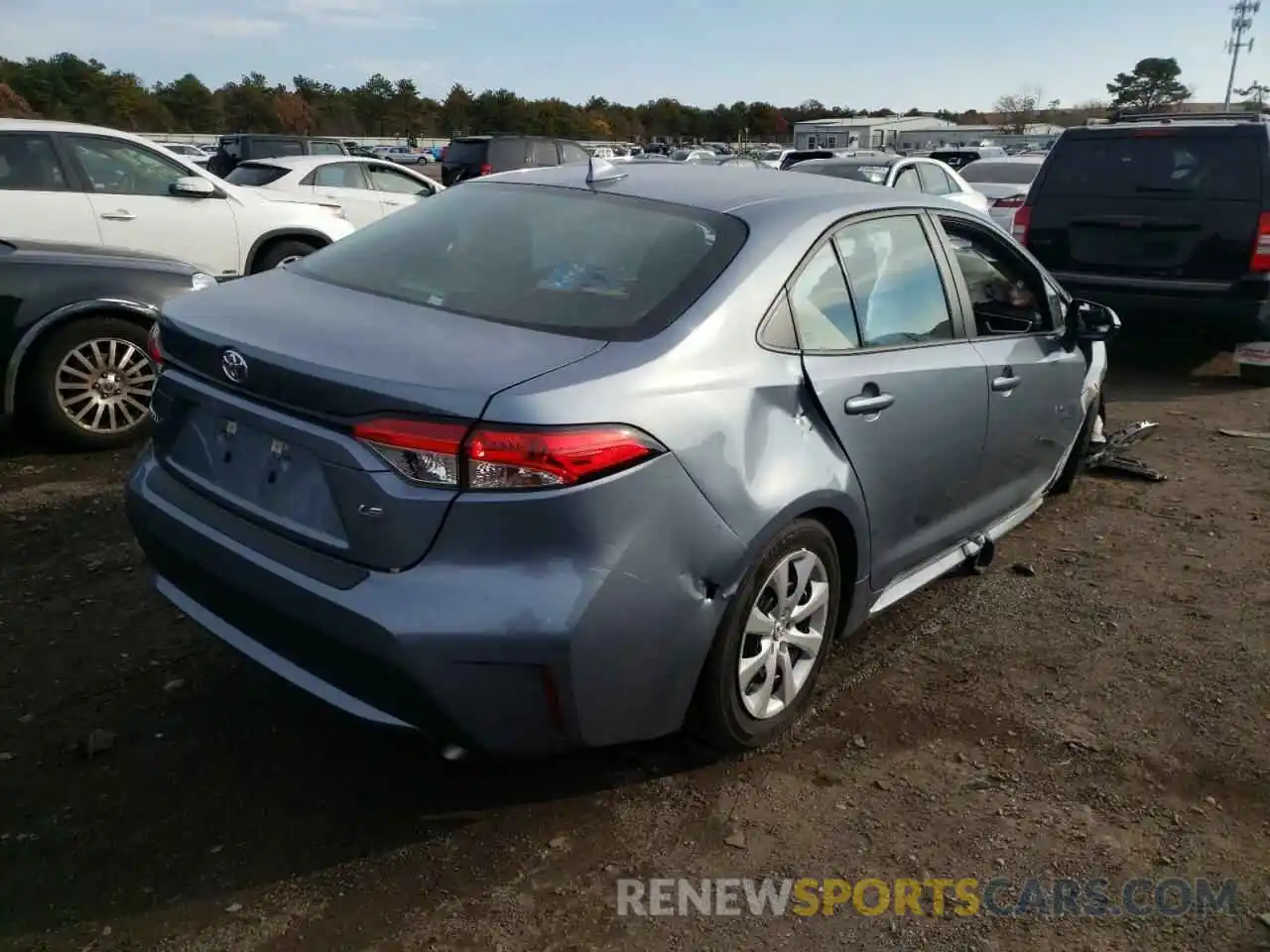 4 Photograph of a damaged car 5YFEPMAE3MP172831 TOYOTA COROLLA 2021