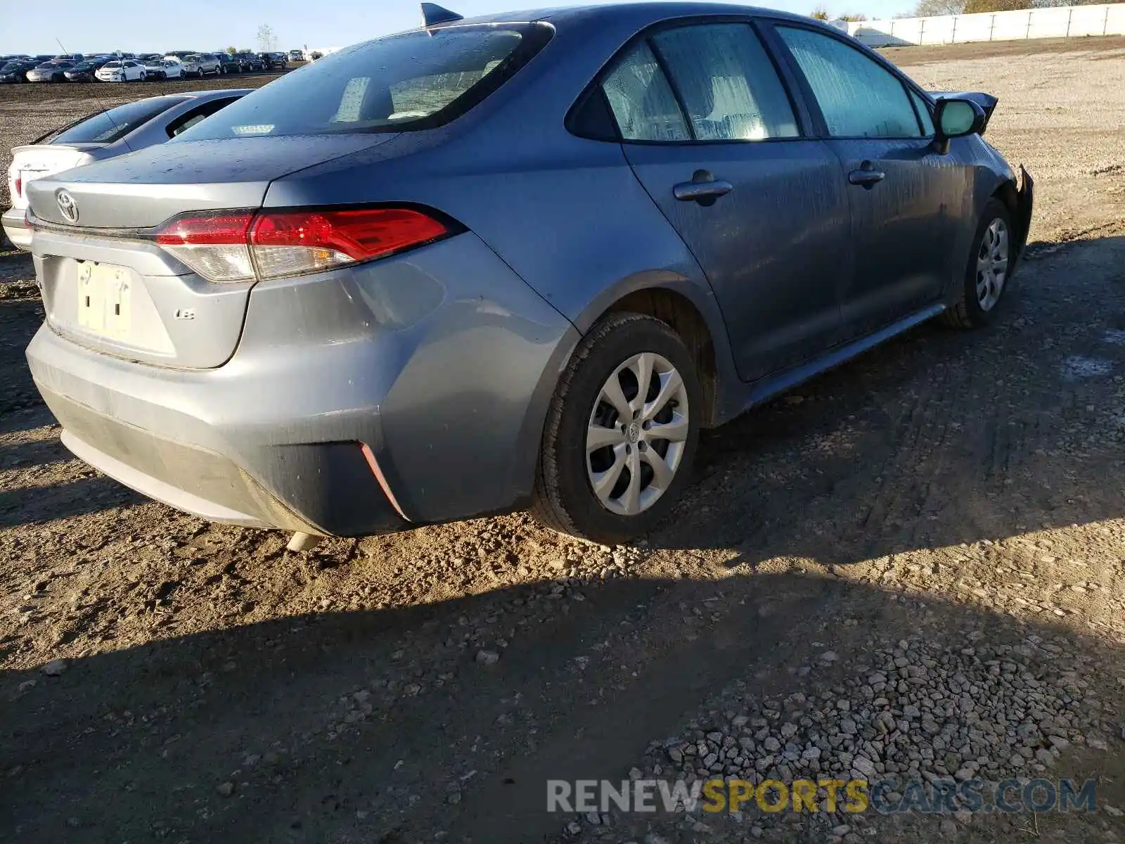 4 Photograph of a damaged car 5YFEPMAE3MP173610 TOYOTA COROLLA 2021