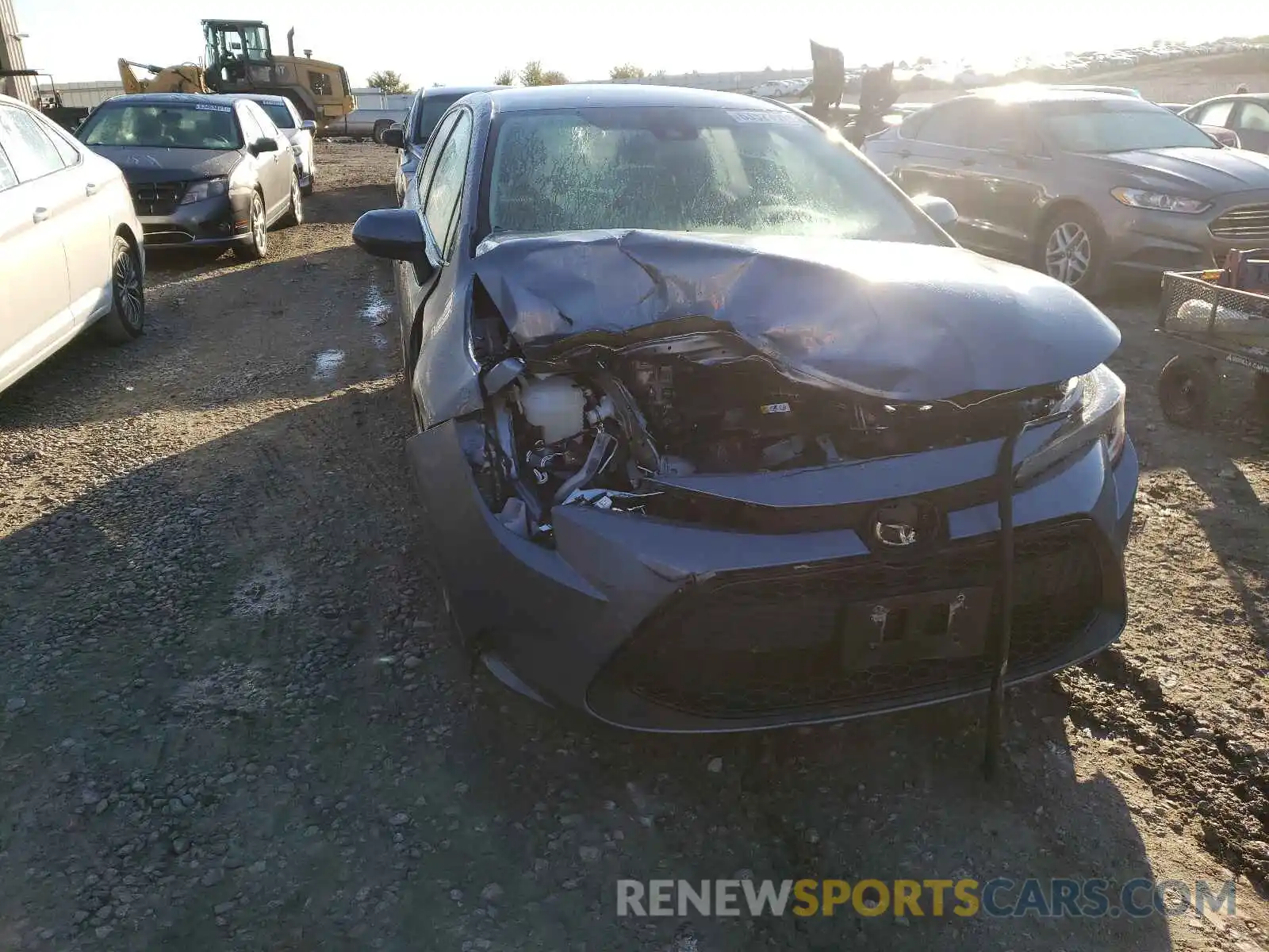 9 Photograph of a damaged car 5YFEPMAE3MP173610 TOYOTA COROLLA 2021