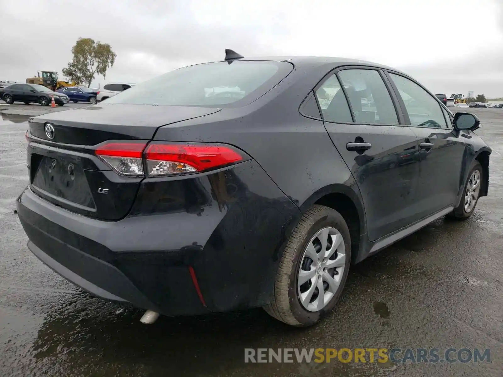 4 Photograph of a damaged car 5YFEPMAE3MP173946 TOYOTA COROLLA 2021