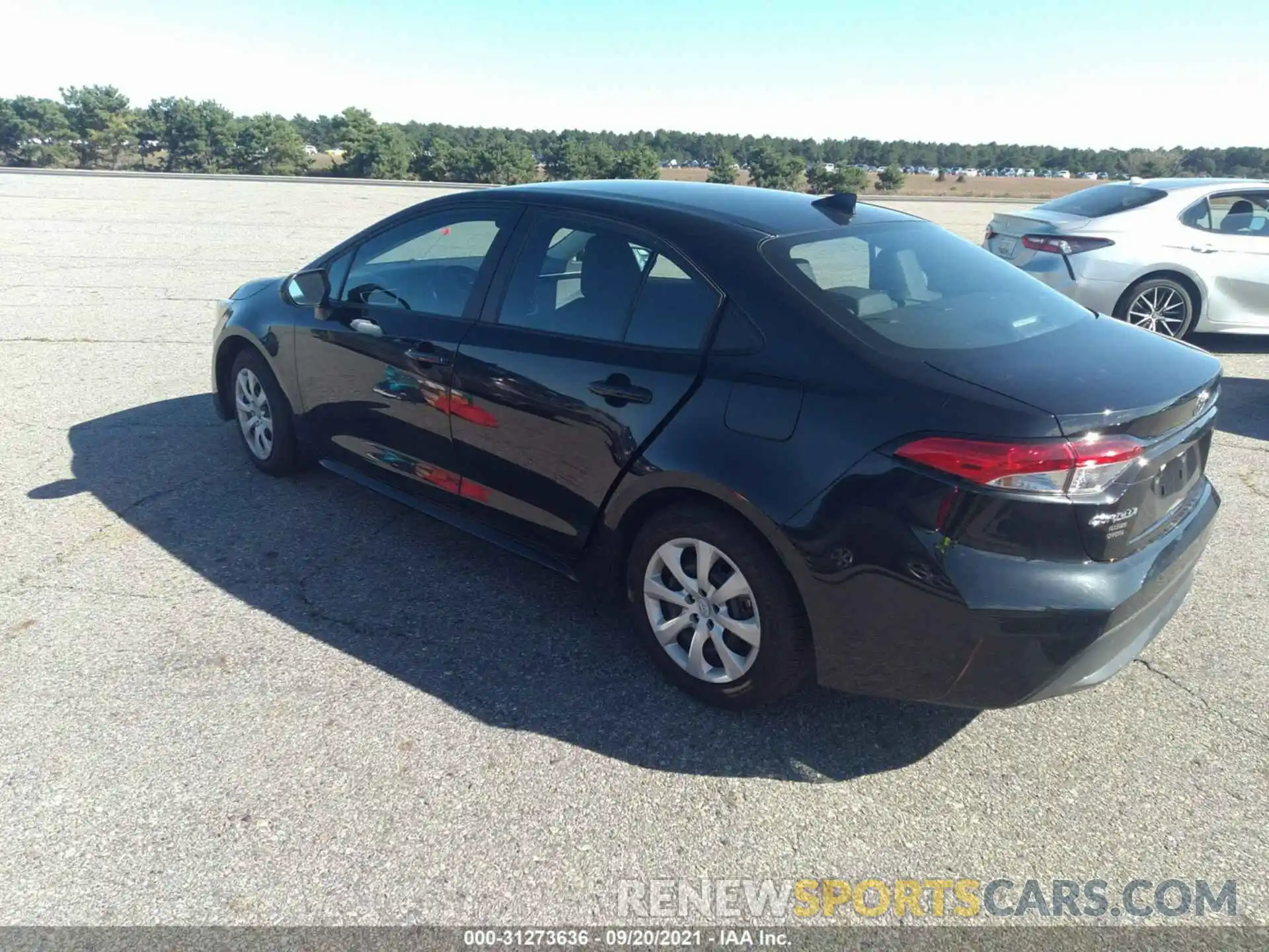 3 Photograph of a damaged car 5YFEPMAE3MP174708 TOYOTA COROLLA 2021